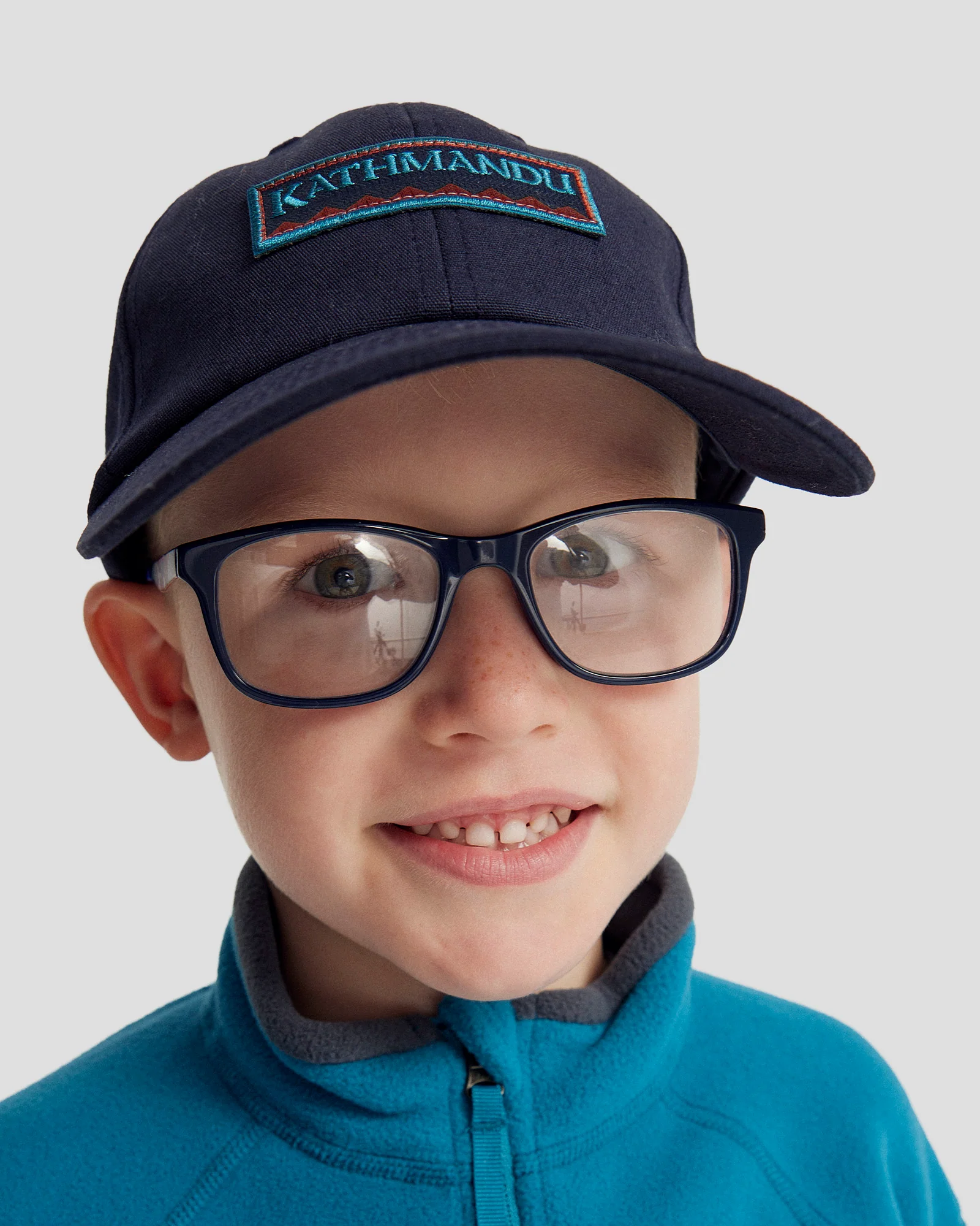 Kids' Heritage Cap - Indigo Navy - Image 3