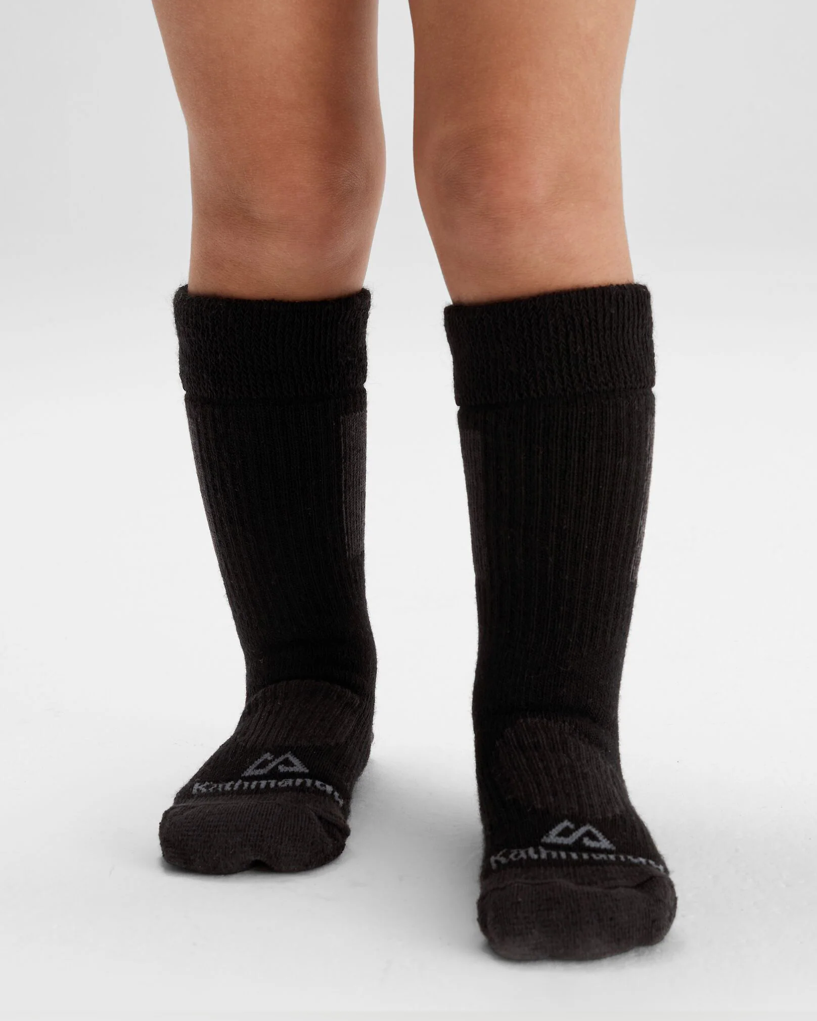 Kids' Thermo Socks -Two Pack - Black/Eddy - Image 3