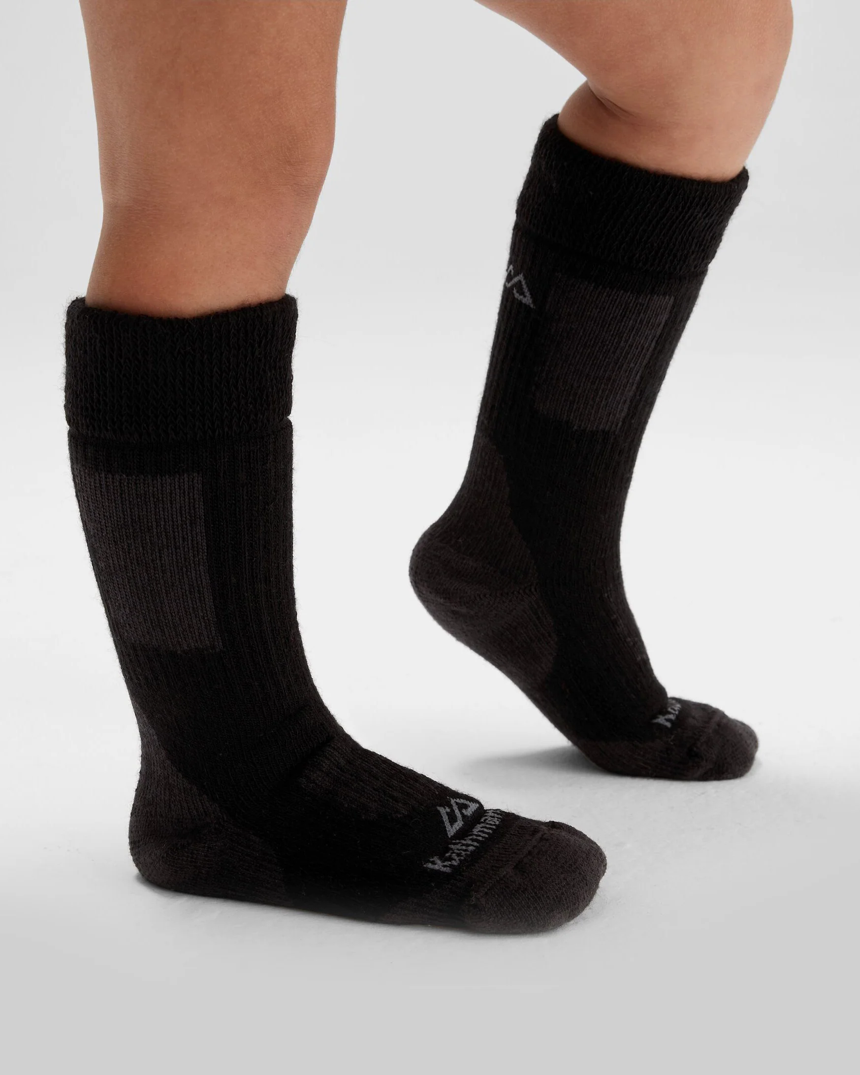 Kids' Thermo Socks -Two Pack - Black/Eddy - Image 4