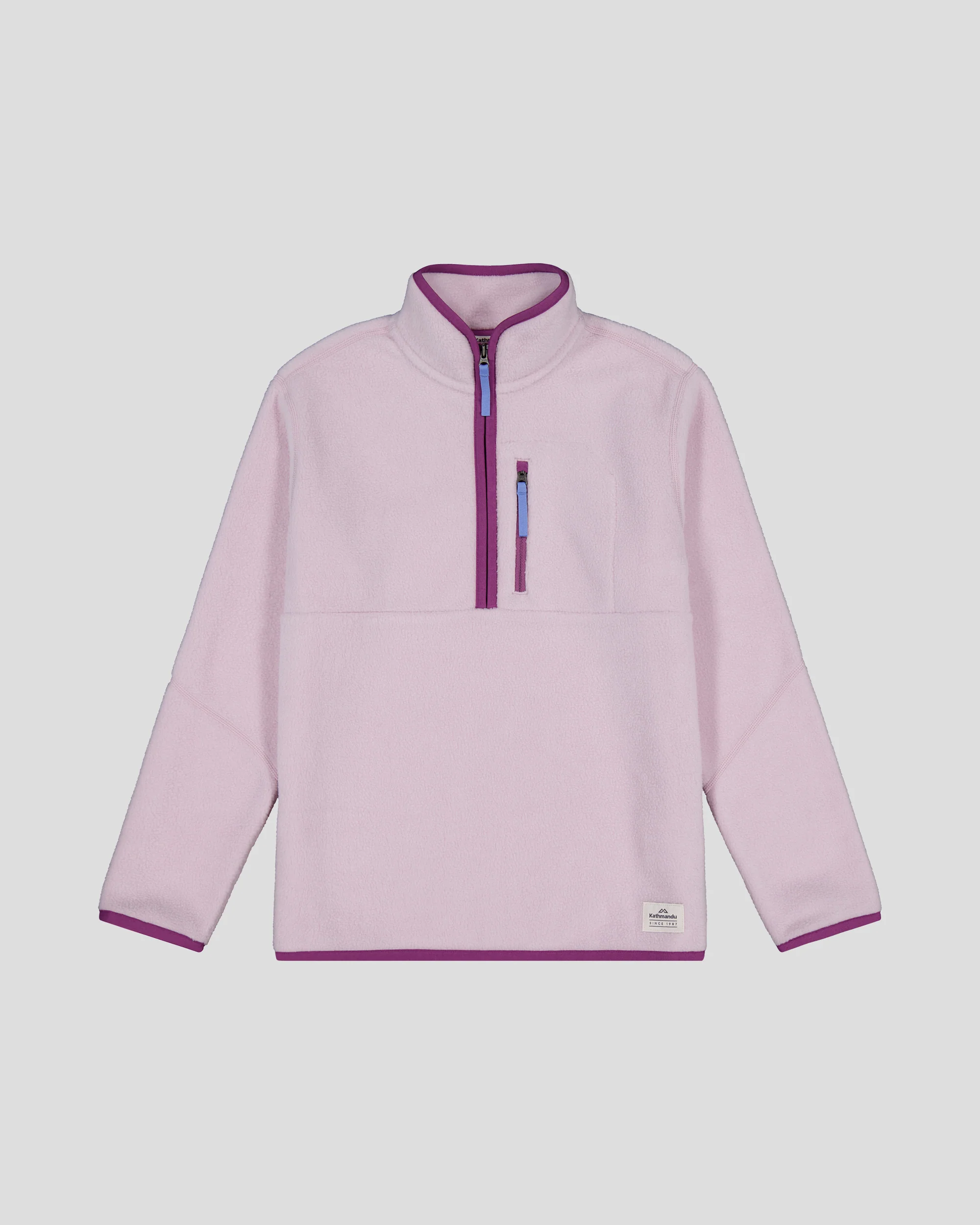 Kids Trailhead Fleece 1/4 Zip Pullover - Stardust - Image 6