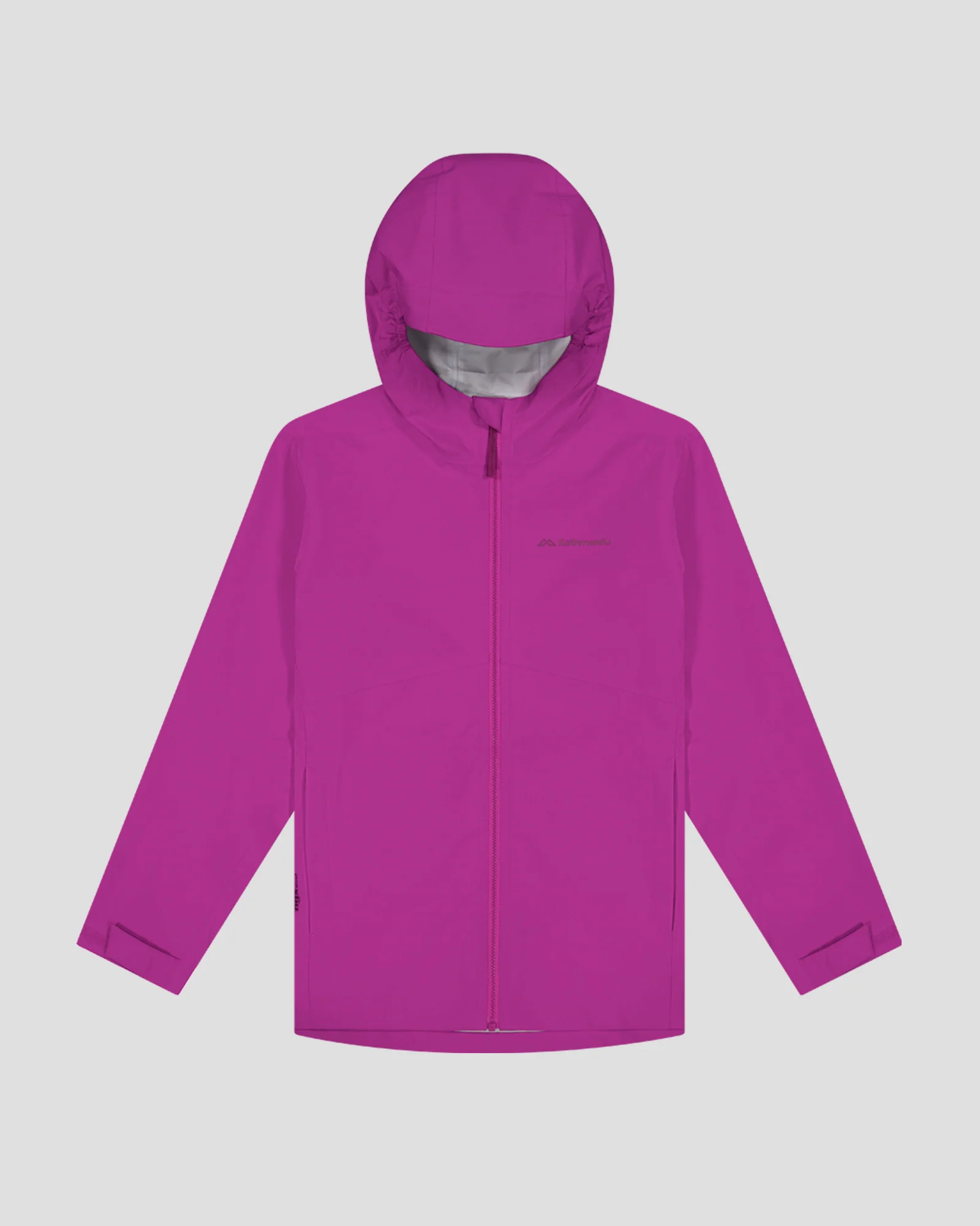 Kids’ Trailhead Stretch 2.5L Rain Jacket - Vivid Purple - Image 7