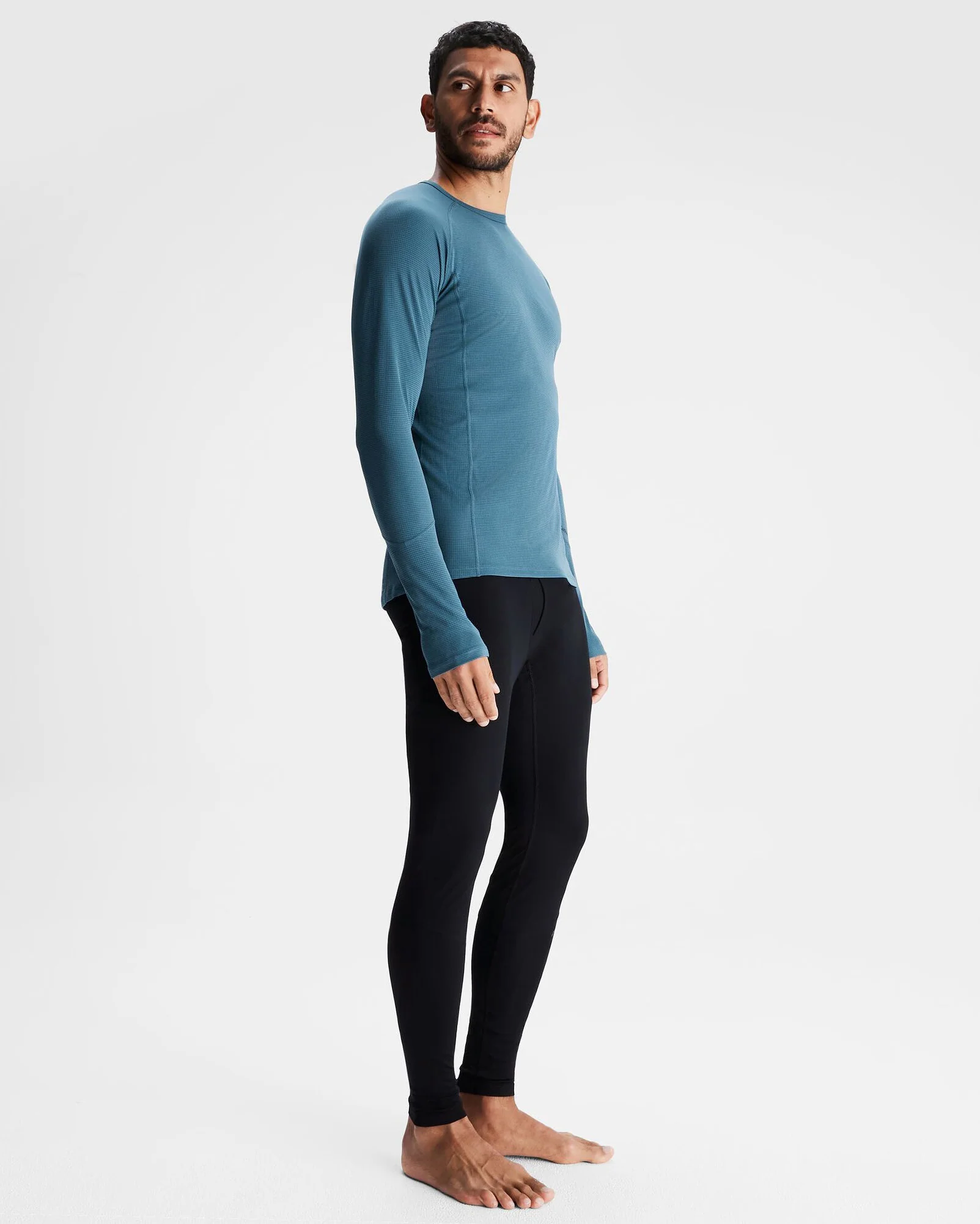 Men's KMDAction Baselayer Long Johns - Black - Image 2
