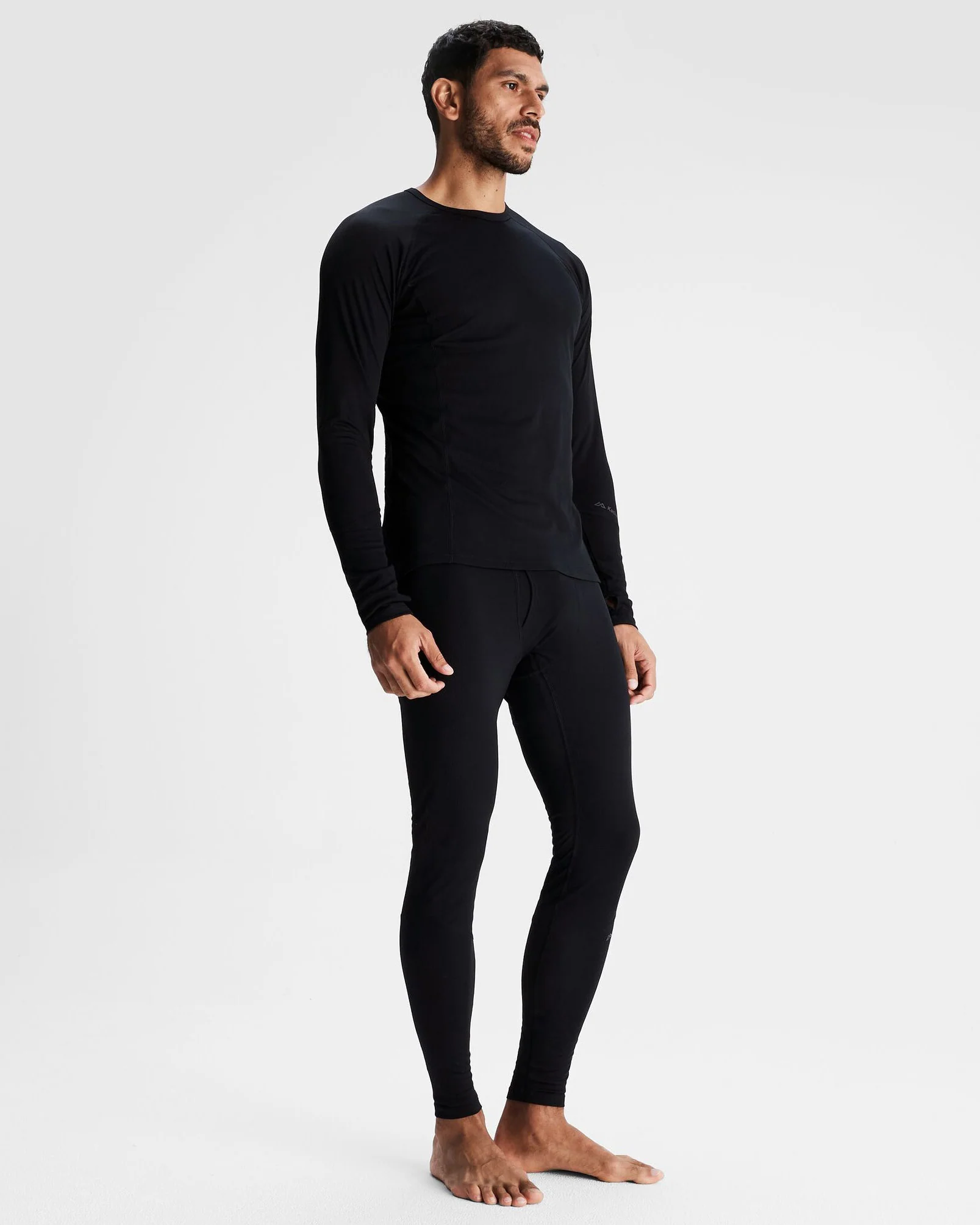Men's KMDAction Baselayer Top  - Black - Image 2