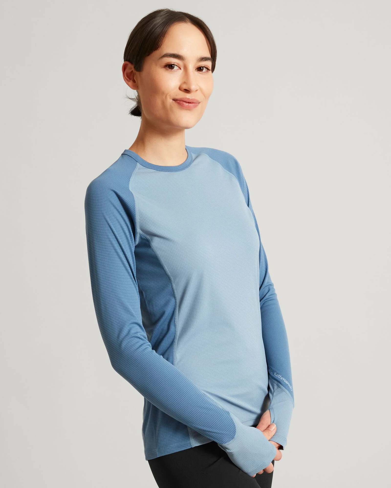 KMDAction Women's Long Sleeve Top - Moonlight/Bluehaze - Image 3