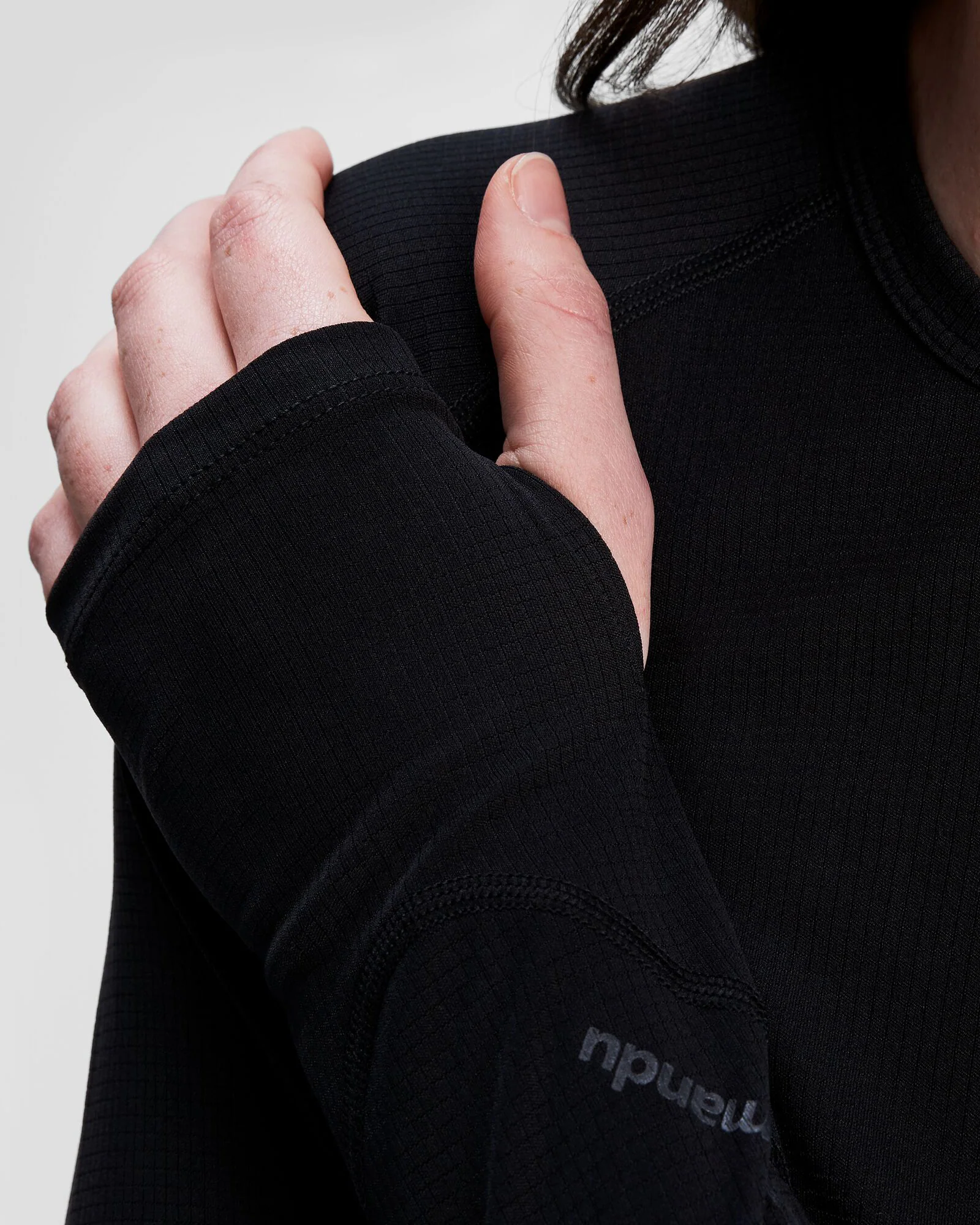 Women's KMDAction Baselayer Top  - Black - Image 4