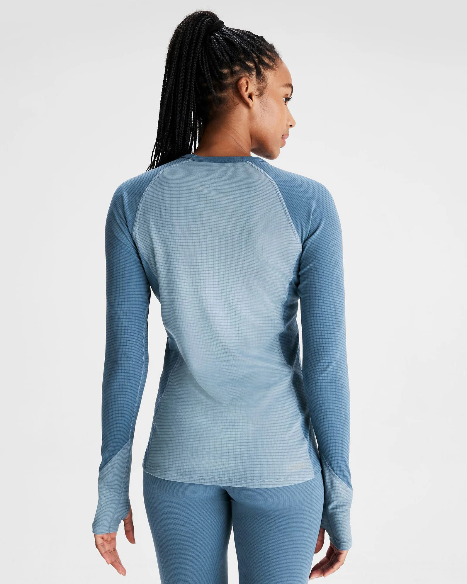 Women's KMDAction Baselayer Top  - Moonlight/Bluehaze - Image 3