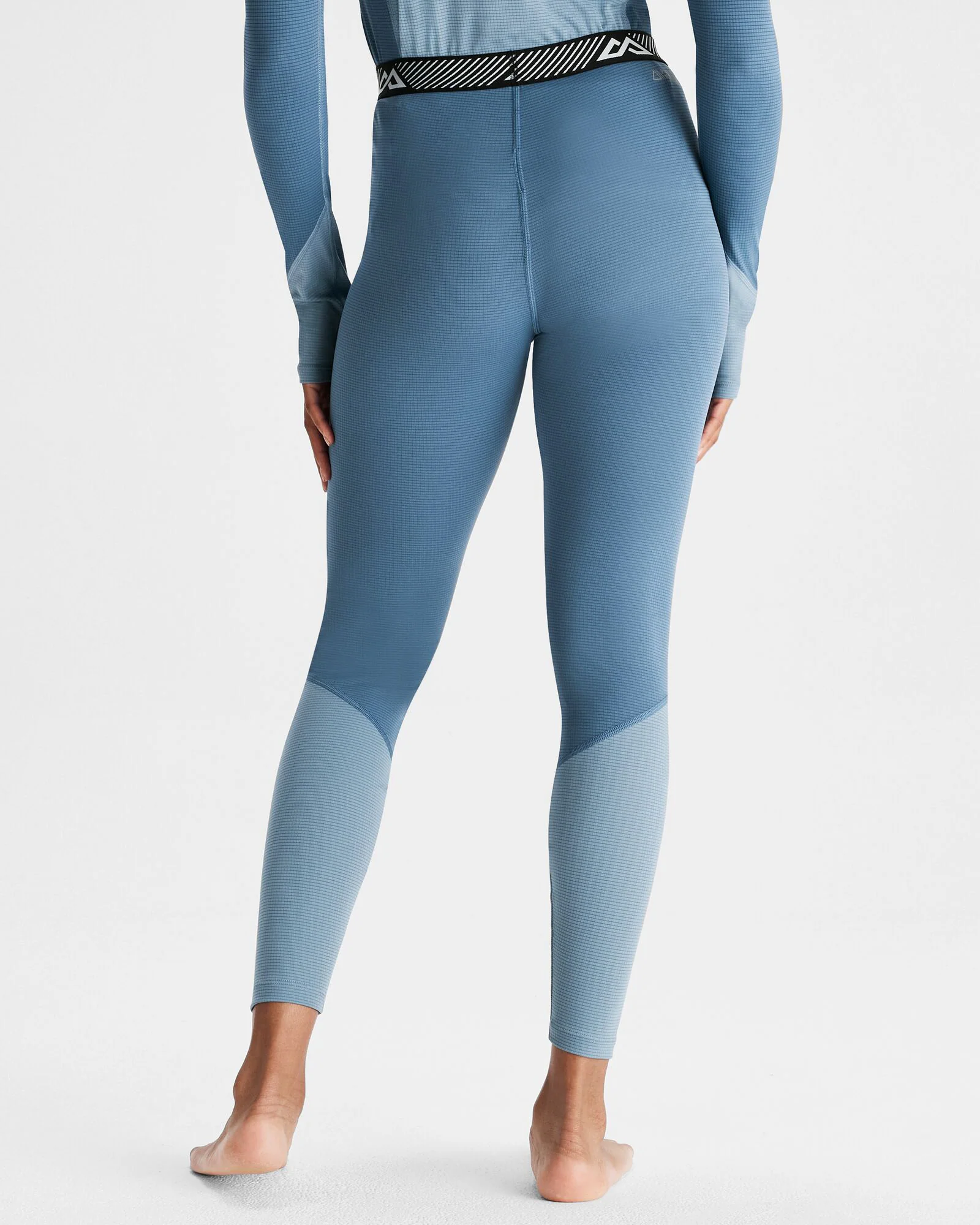 Women's KMDAction Baselayer Leggings - Moonlight/Bluehaze - Image 4