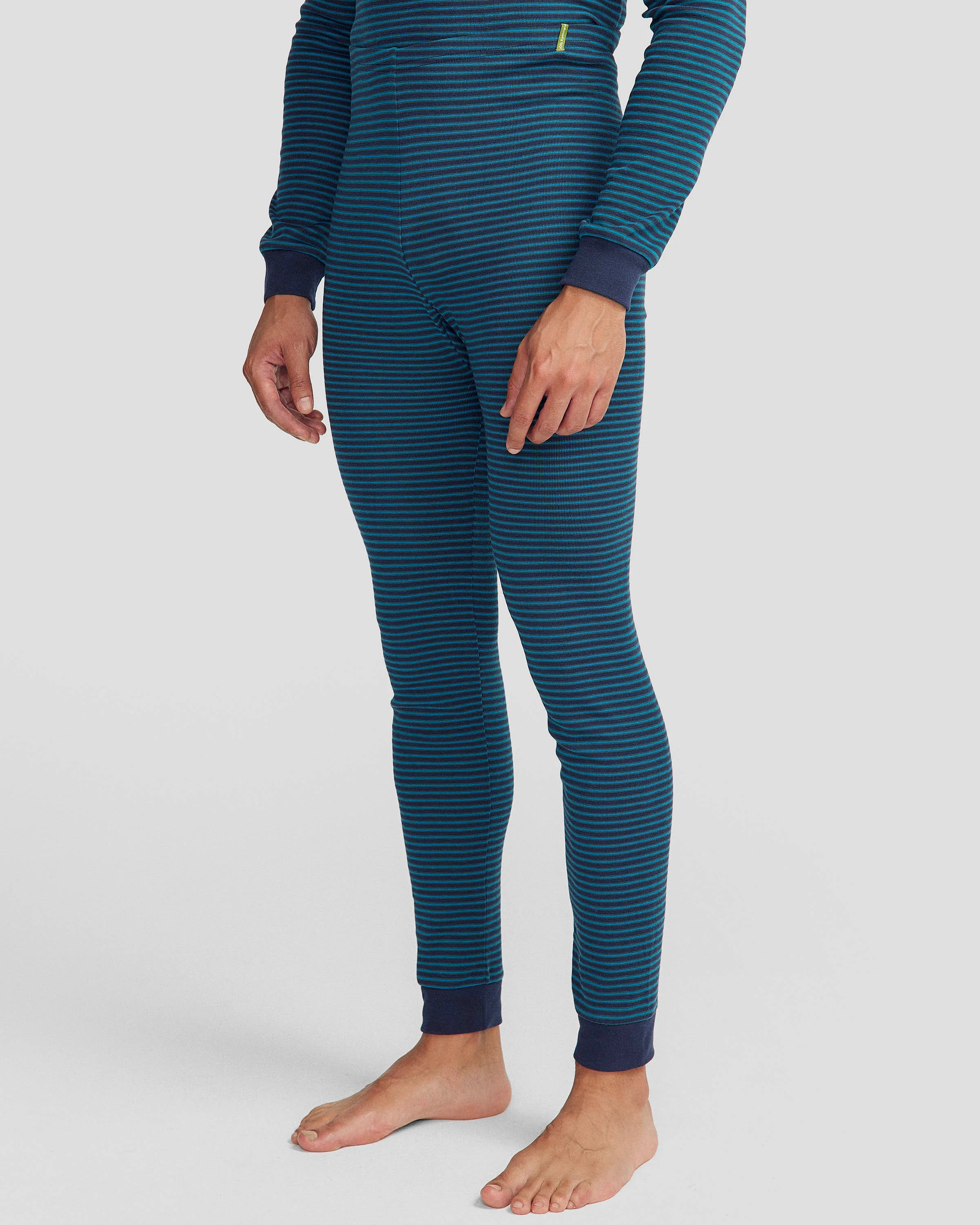 KMDCore Polypro Long John Pants - Dark Eddy/Navy Stripe - Image 3