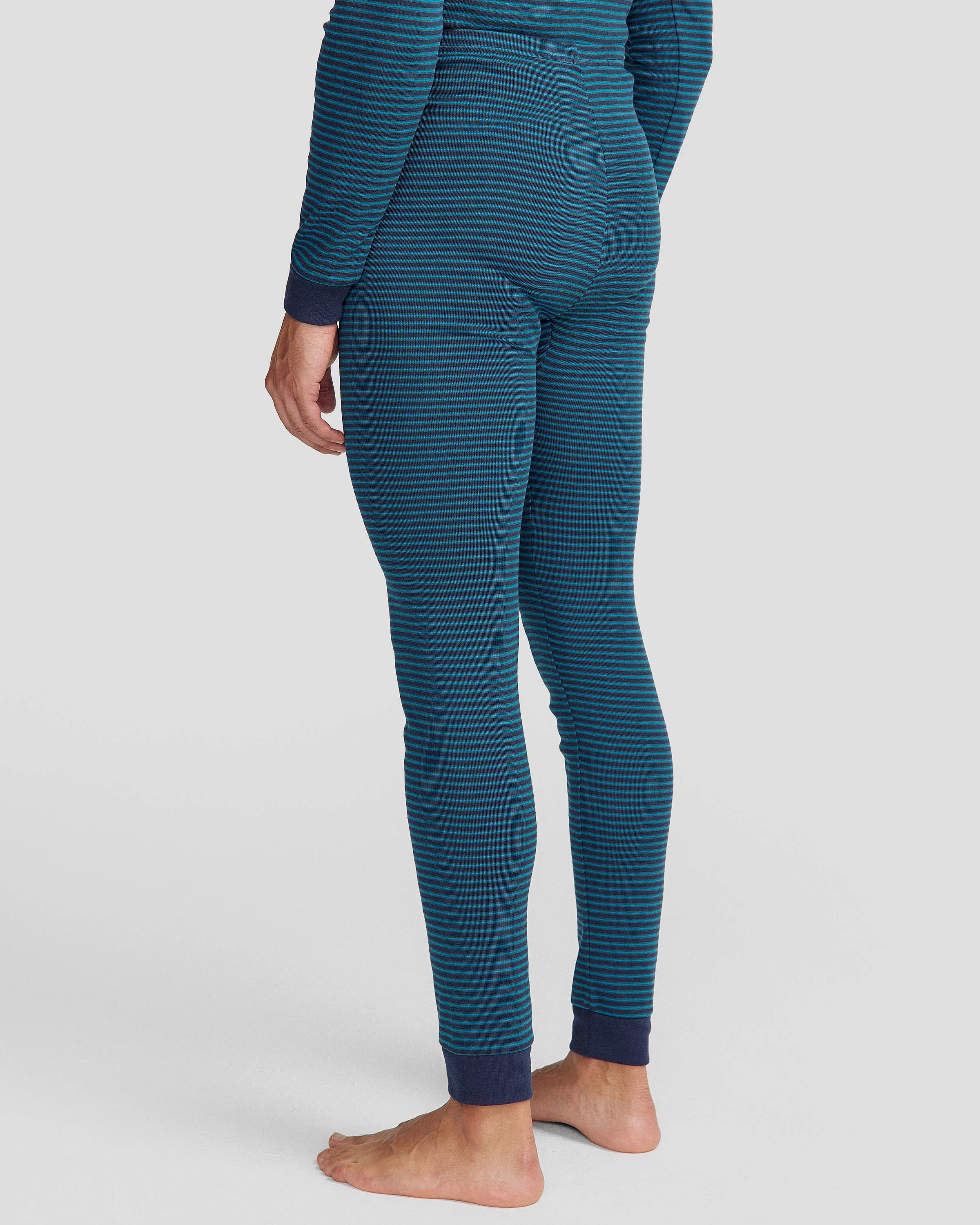 KMDCore Polypro Long John Pants - Dark Eddy/Navy Stripe - Image 4