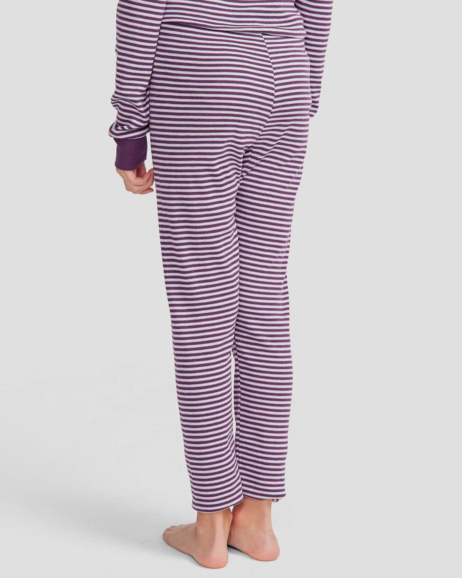Kids' KMDCore Long John Pants - Jam/Haze Stripe - Image 3