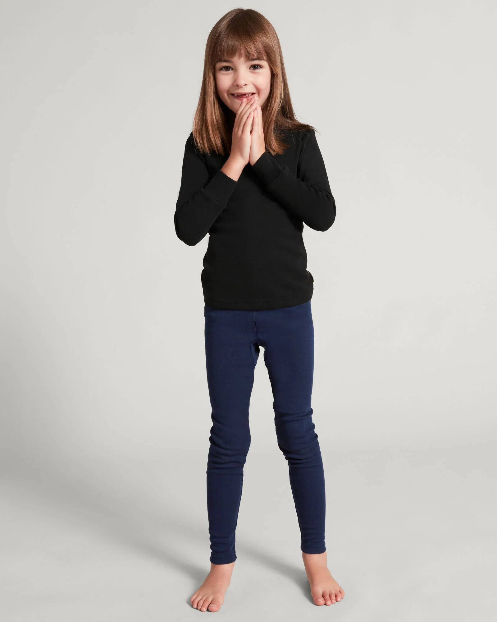 Kids' KMDCore Long John Pants - Navy - Image 2
