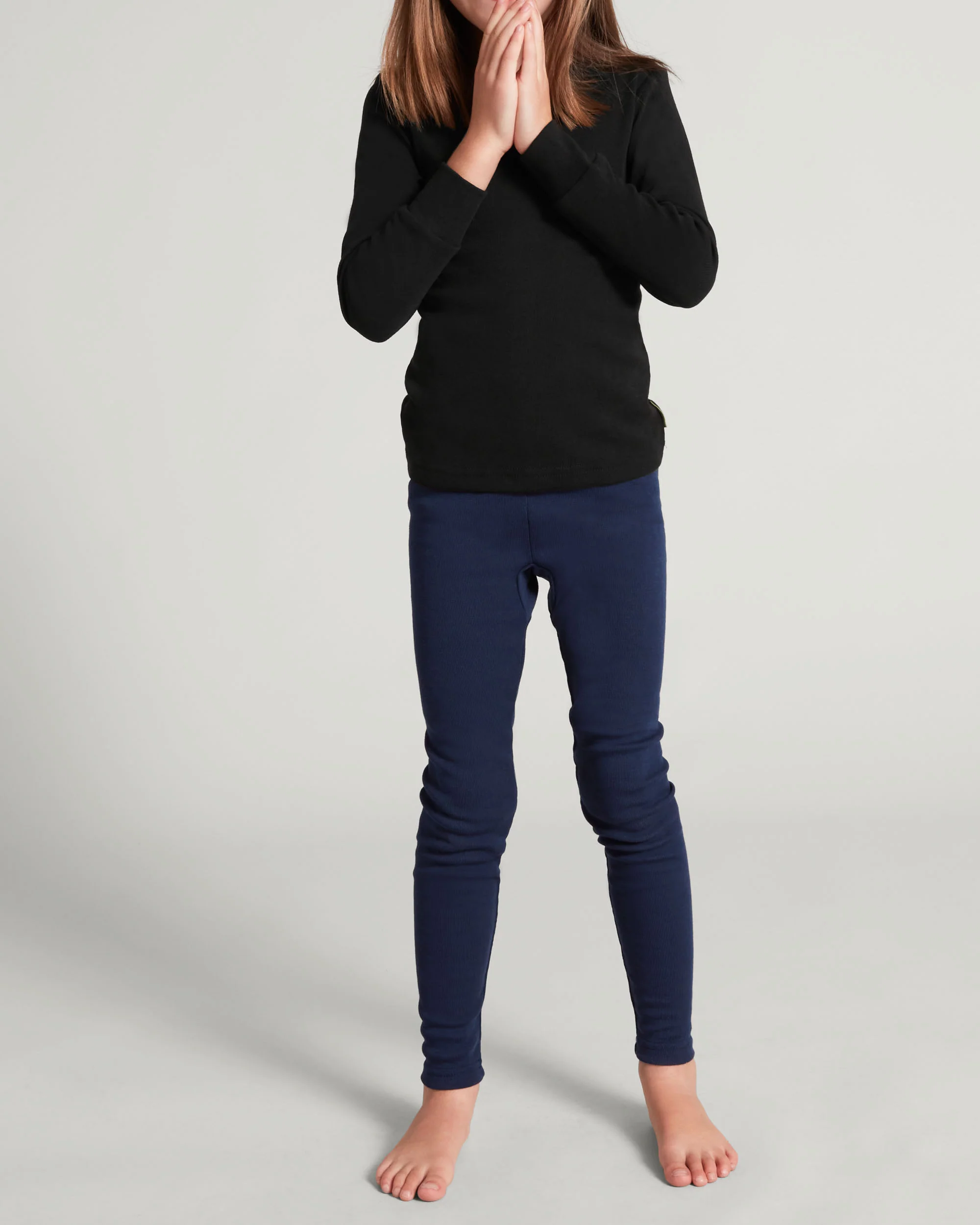 Kids' KMDCore Long John Pants - Navy - Image 6