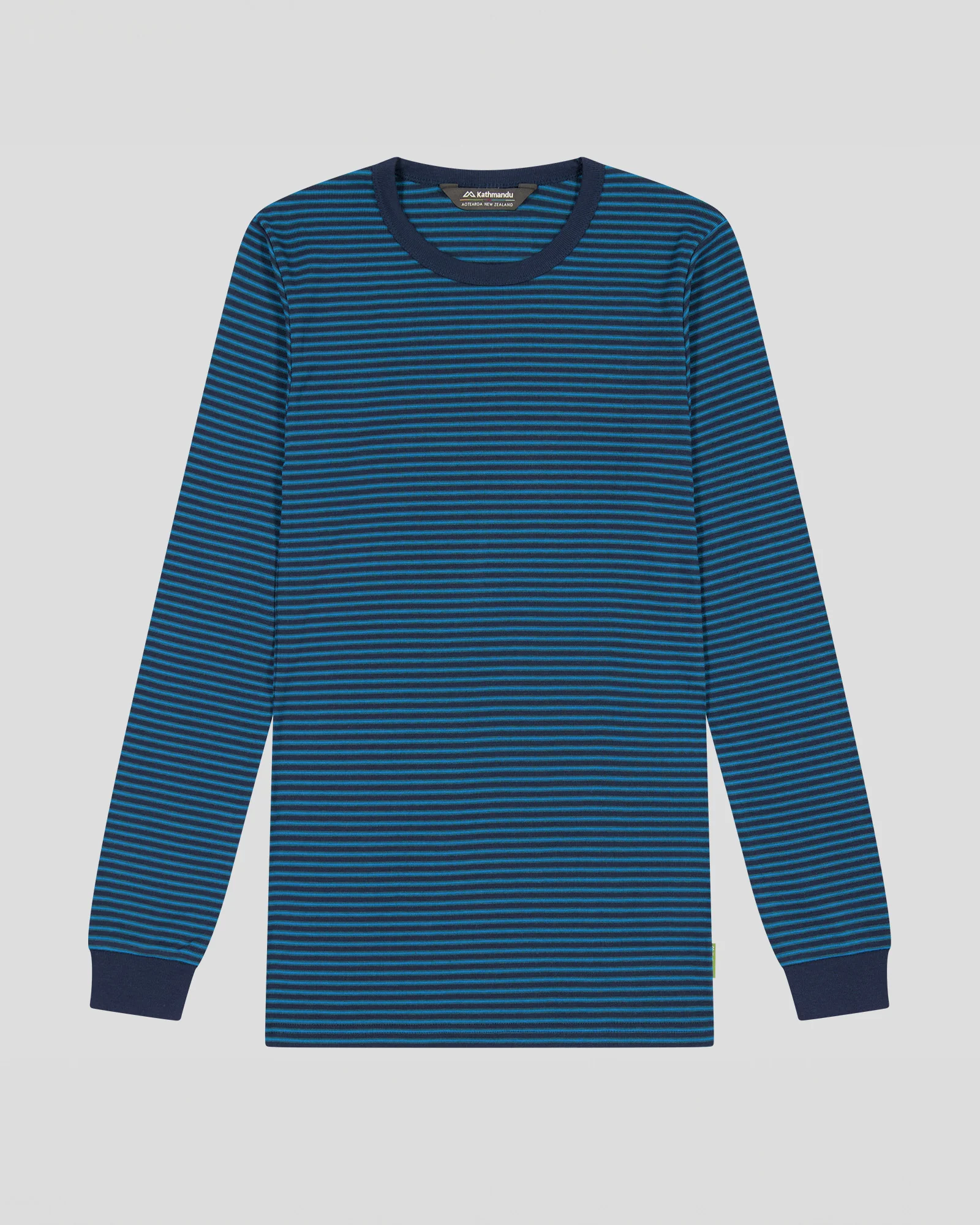 KMDCore Long Sleeve Top - Dark Eddy/Navy Stripe - Image 4