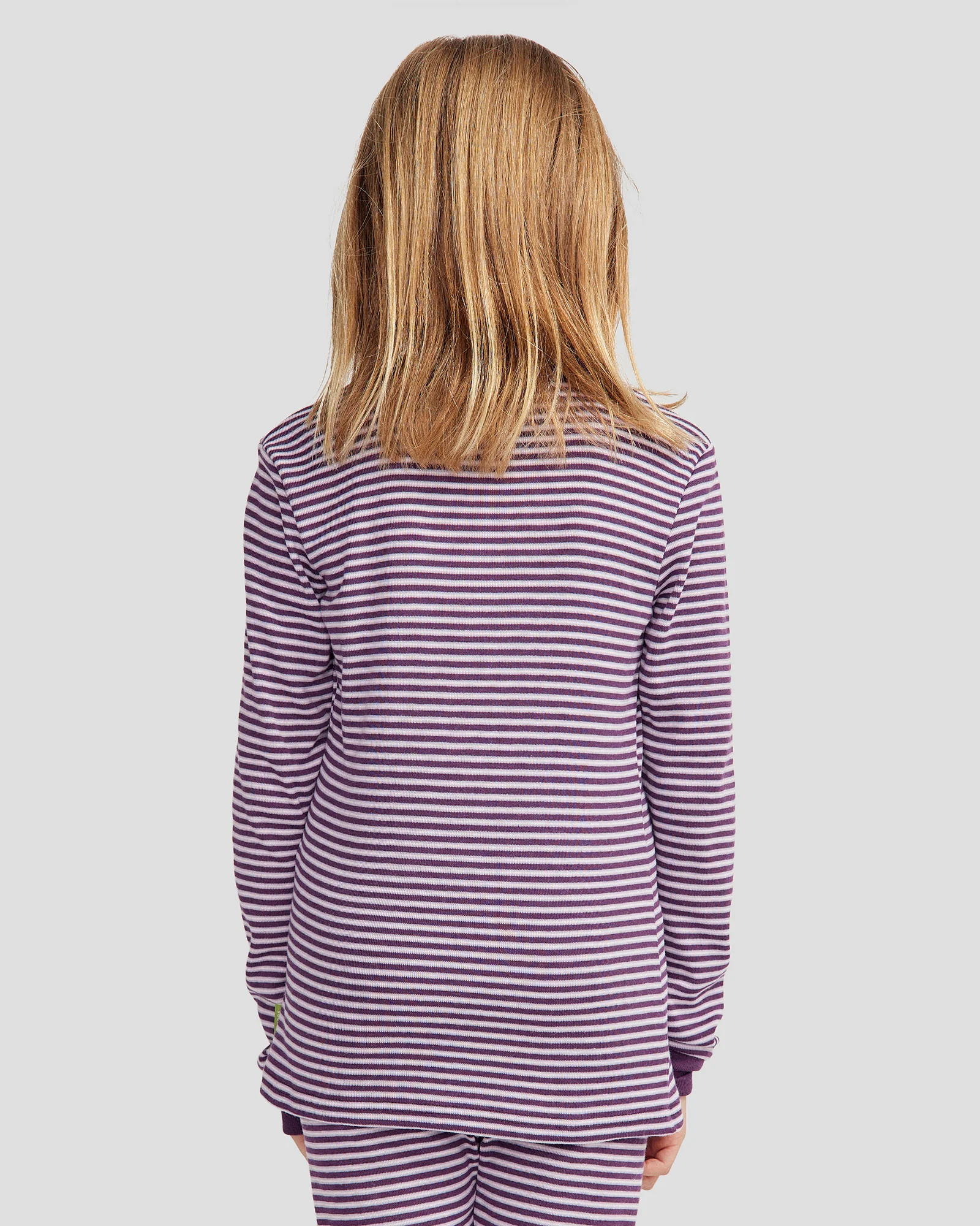 Kids' KMDCore Long Sleeve Top - Jam/Haze Stripe - Image 3