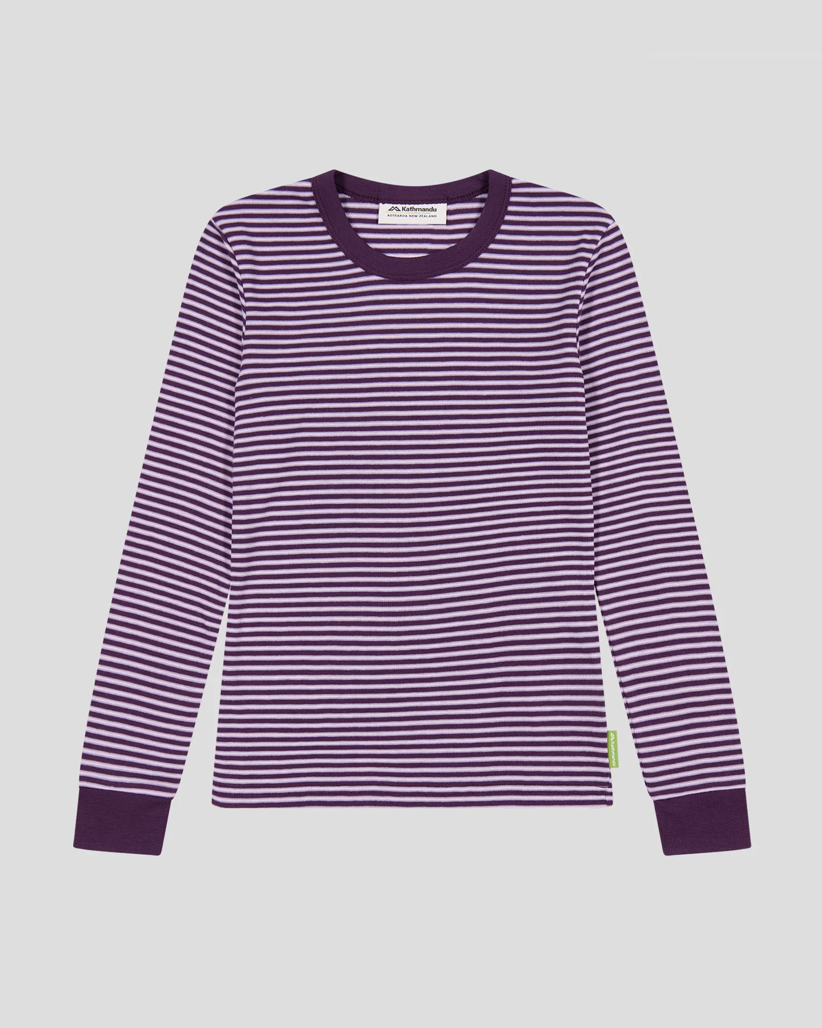 Kids' KMDCore Long Sleeve Top - Jam/Haze Stripe - Image 4
