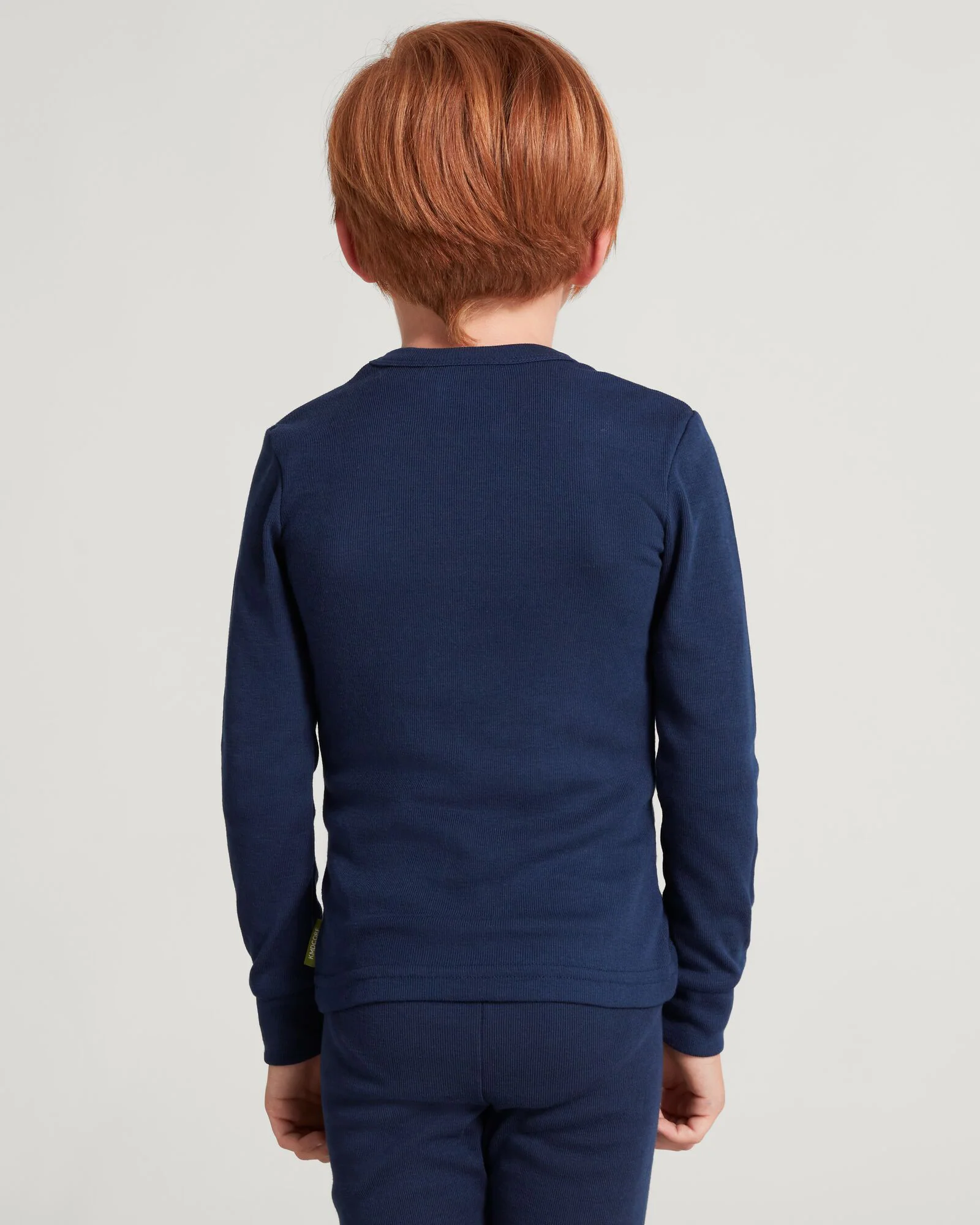 Kids' KMDCore Long Sleeve Top - Navy - Image 3