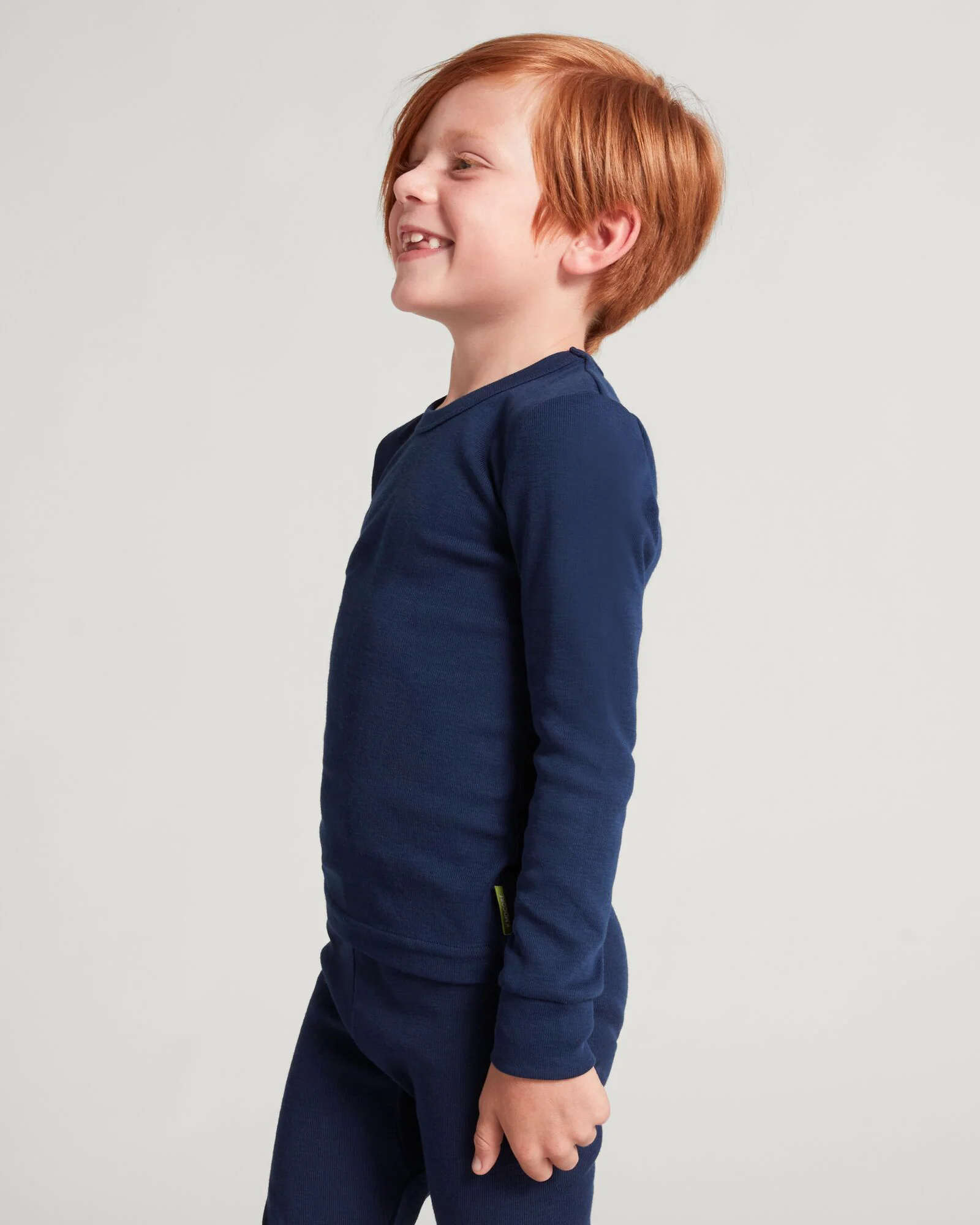 Kids' KMDCore Long Sleeve Top - Navy - Image 4