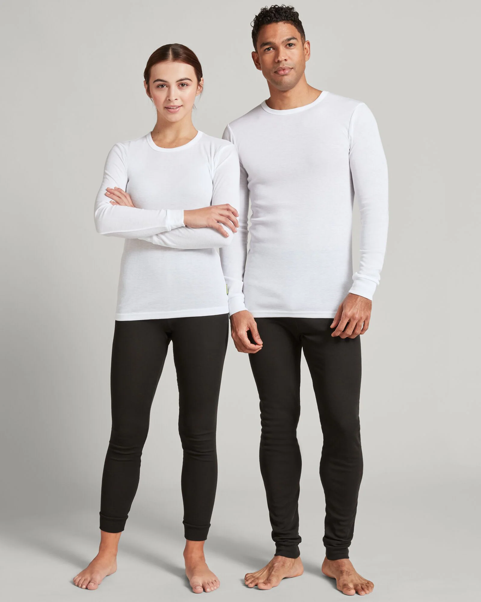 KMDCore Long Sleeve Top - White - Image 2