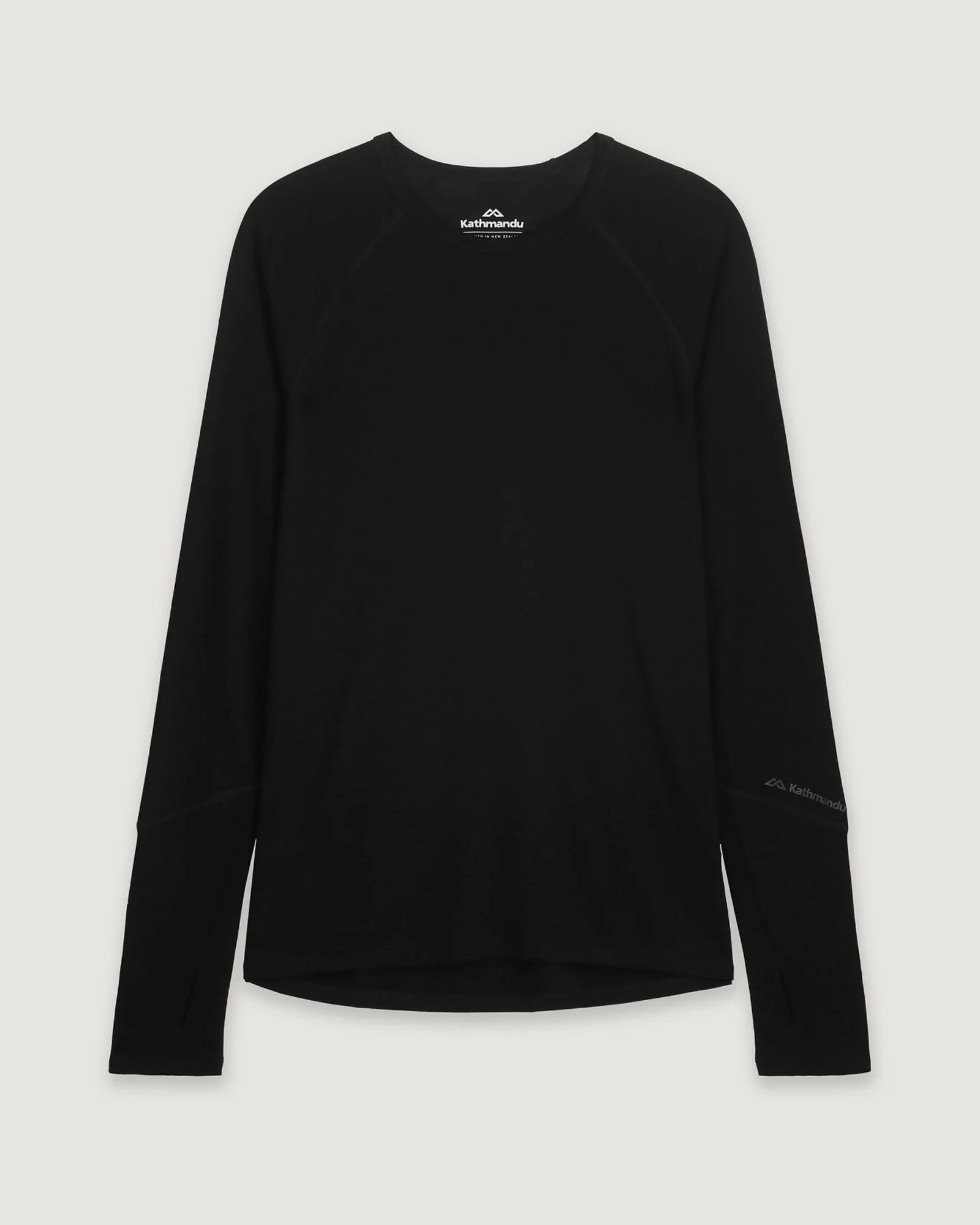 Men's KMDMerino Baselayer Long Sleeve Top - Black - Image 5