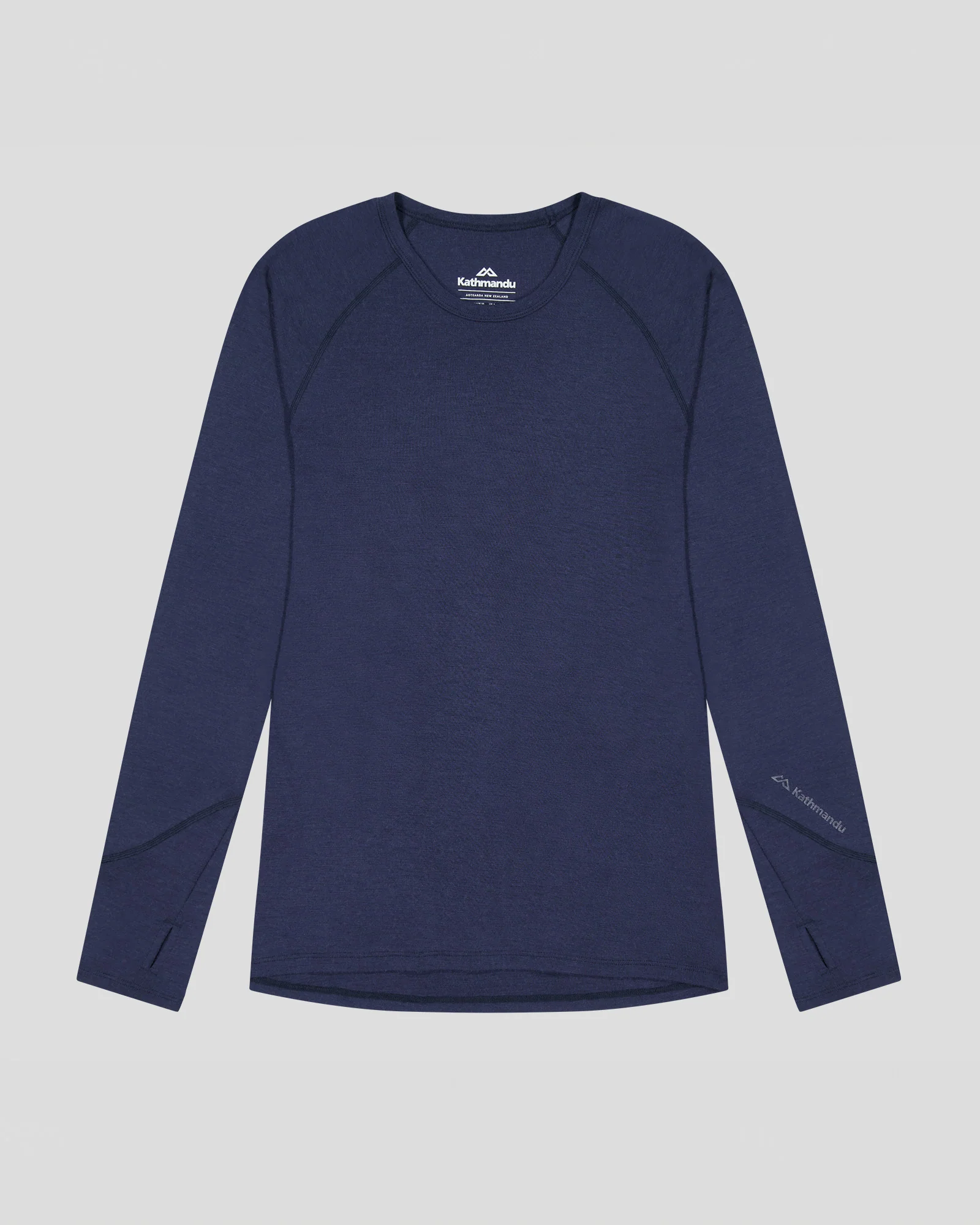 Women's KMDMerino Baselayer Long Sleeve Top - Pure Navy - Image 5