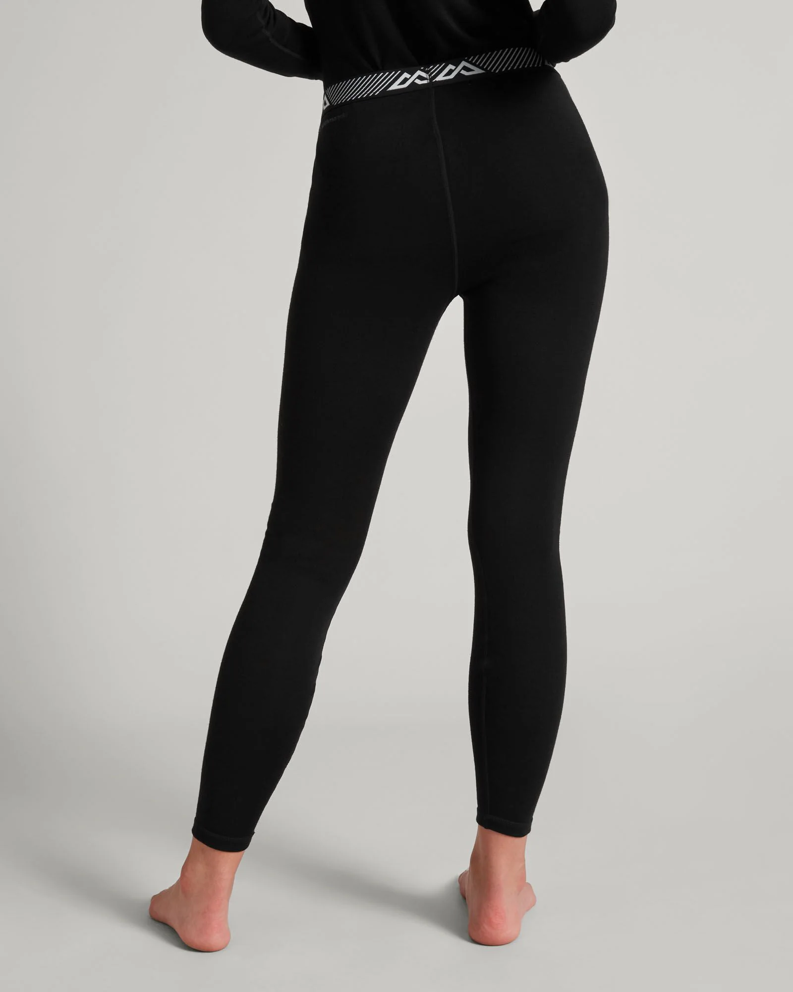 Women's KMDMerino Baselayer Leggings - Black - Image 4