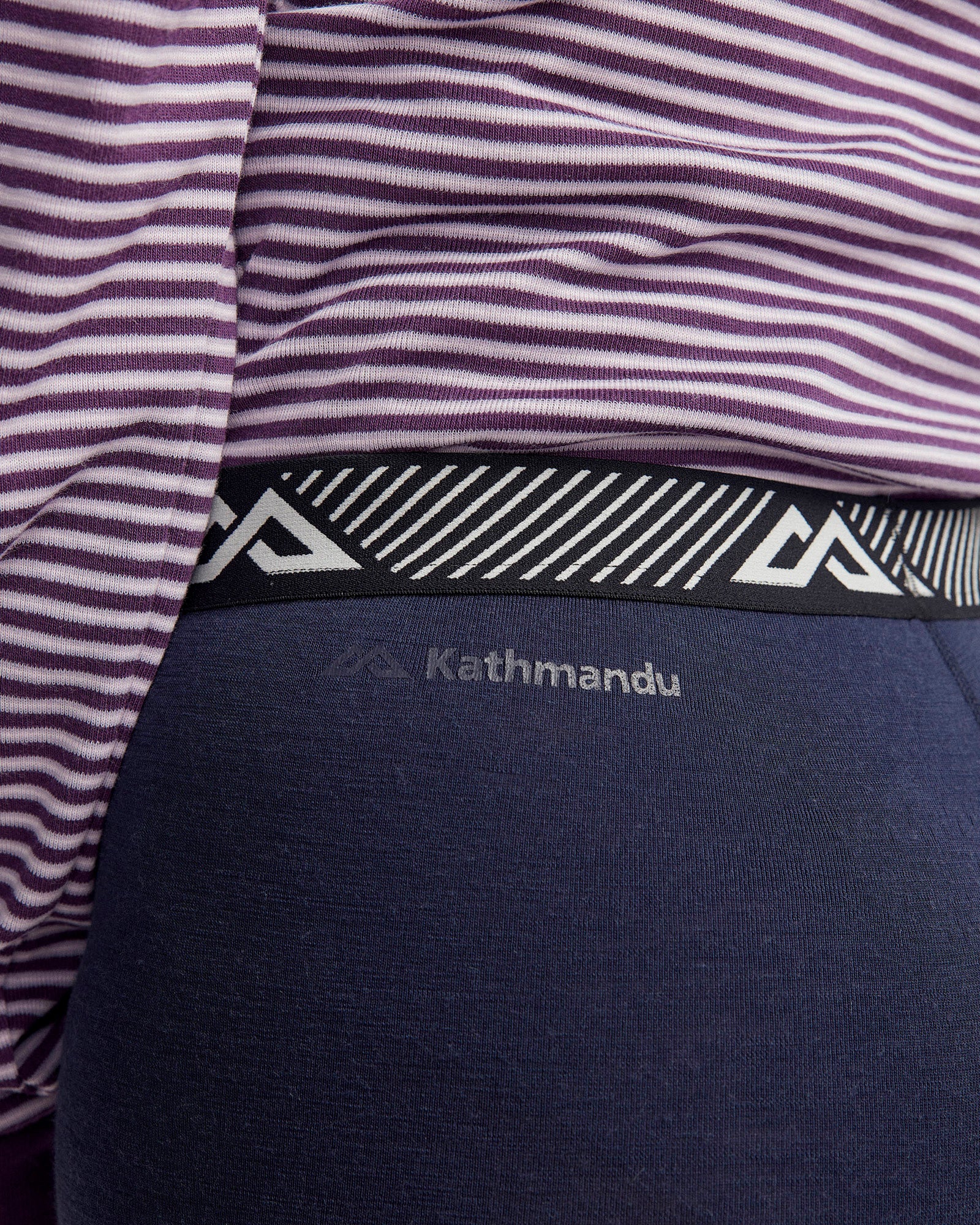 Women's KMDMerino Baselayer Leggings - Pure Navy - Image 5