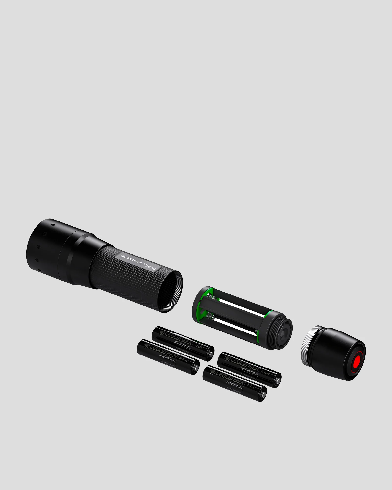 Ledlenser P7 Core 450 lumen Flashlight - Black - Image 3