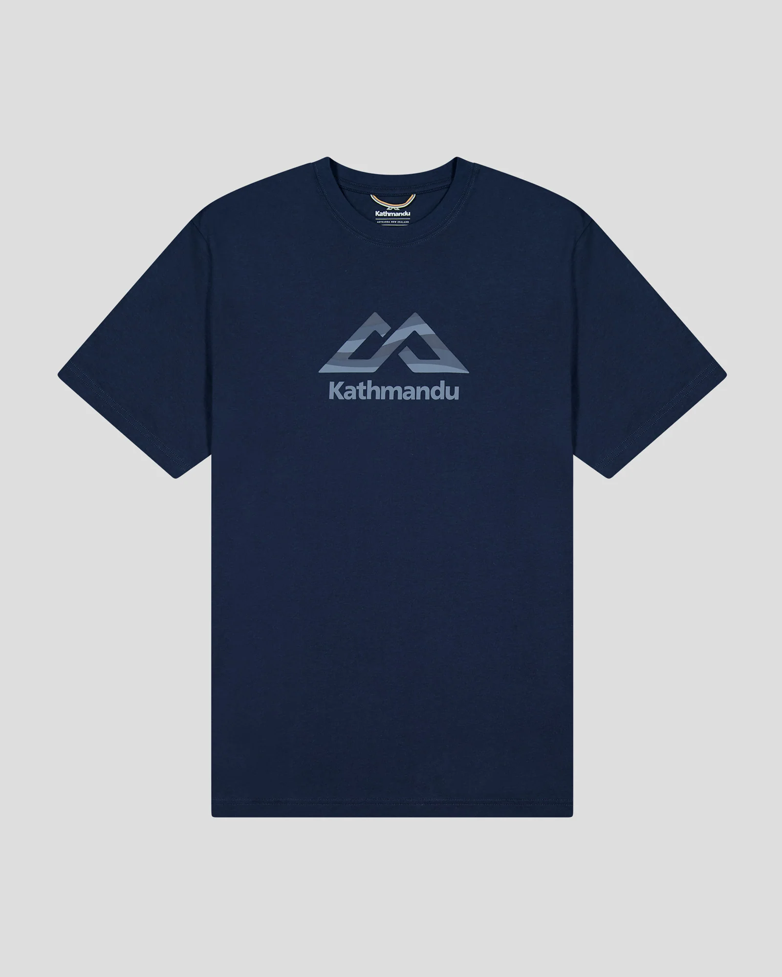 Men's Logo Fill Organic T-shirt - Pure Navy - Image 4
