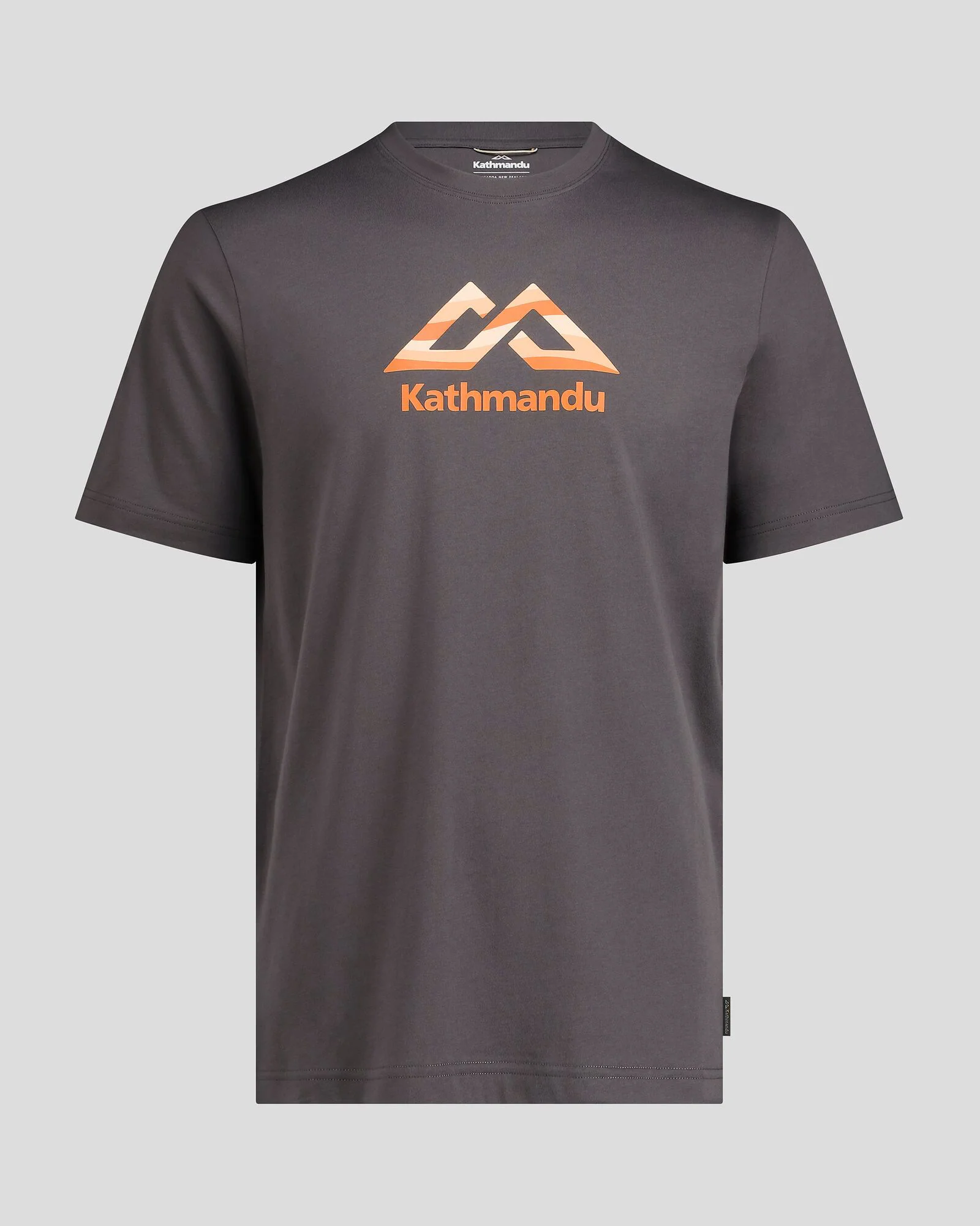 Men's Logo Fill Organic T-shirt - Shale - Image 4