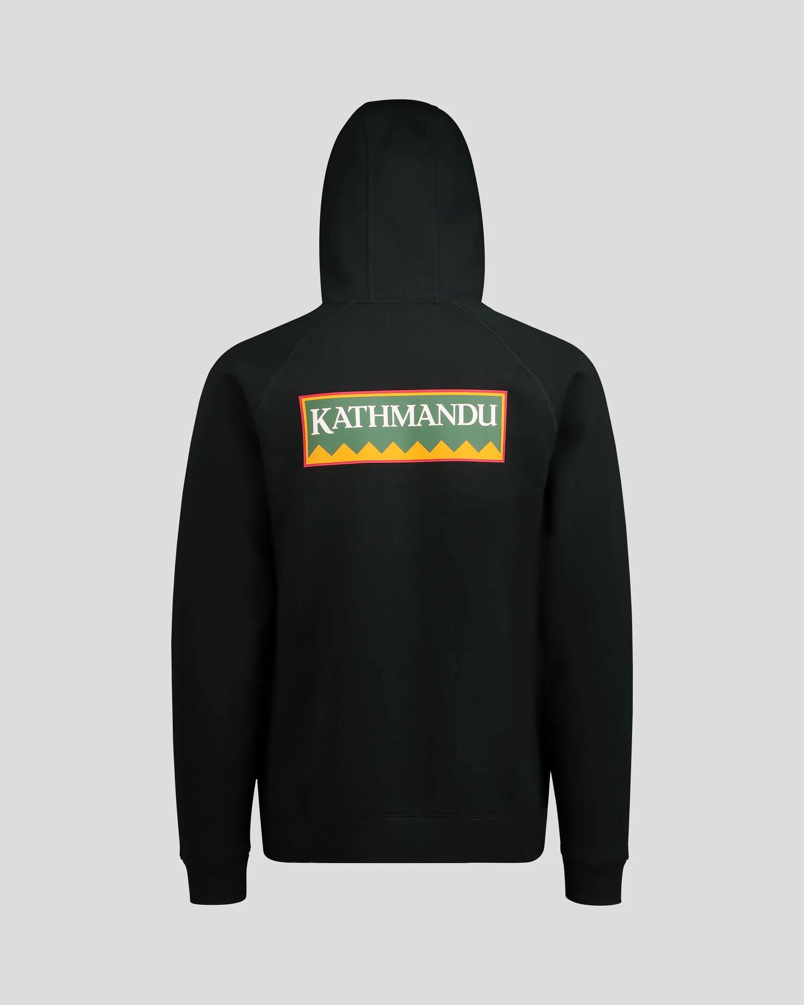 Men's Kathmandu Heritage Logo Slouchy Hoodie - Black - Image 5