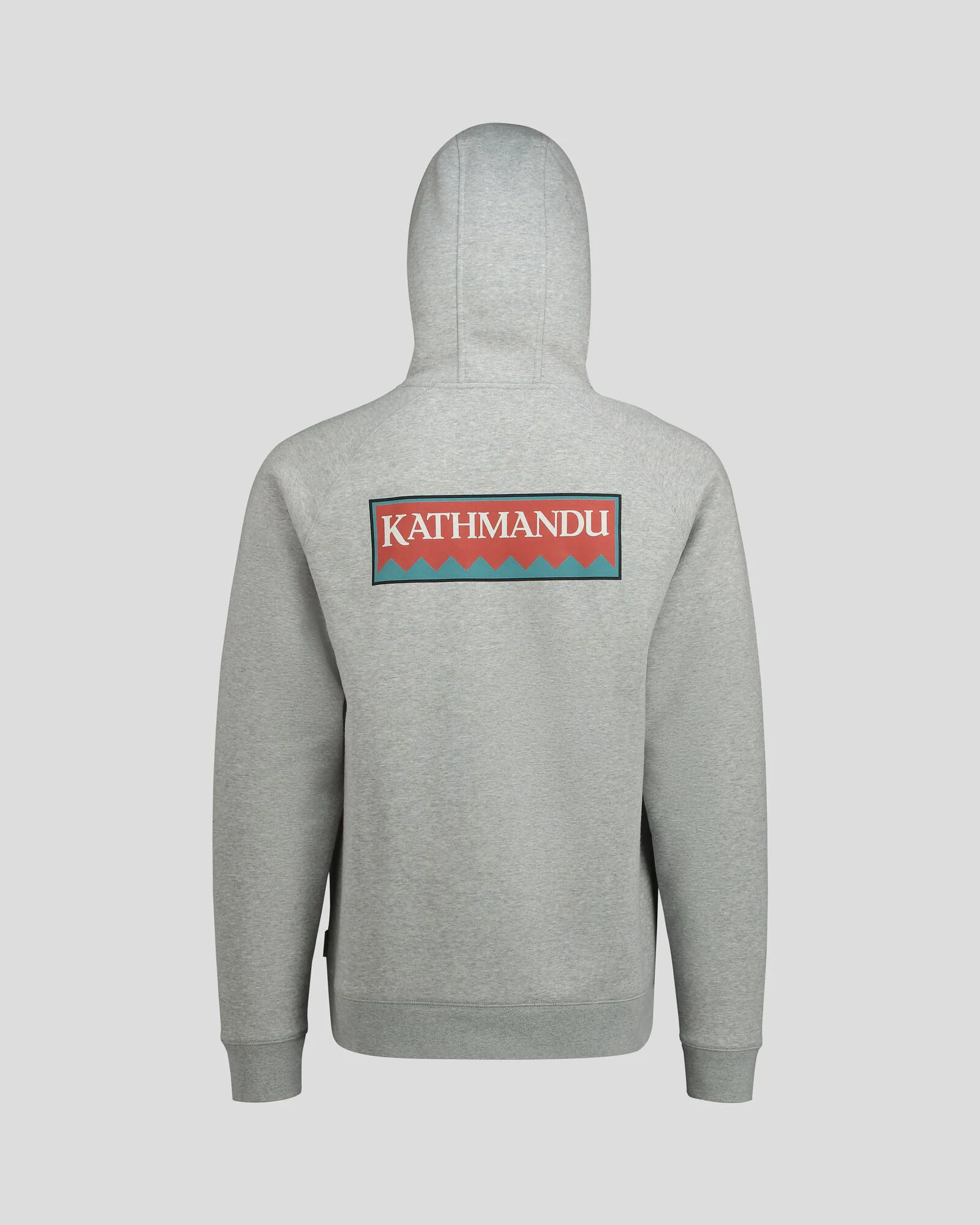 Men's Kathmandu Heritage Logo Slouchy Hoodie - Light Grey Marle - Image 8