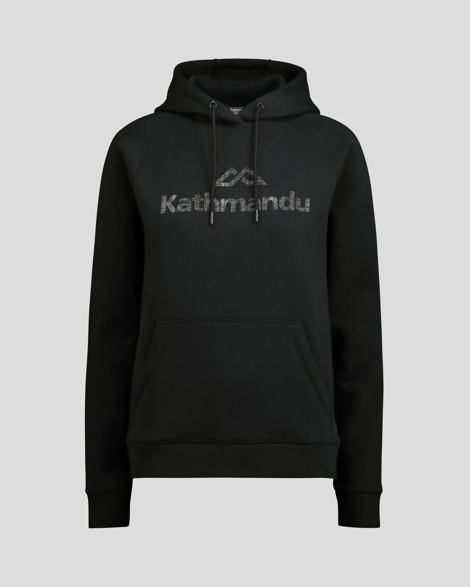 Women's Kathmandu Logo Hoodie - Black - Image 5