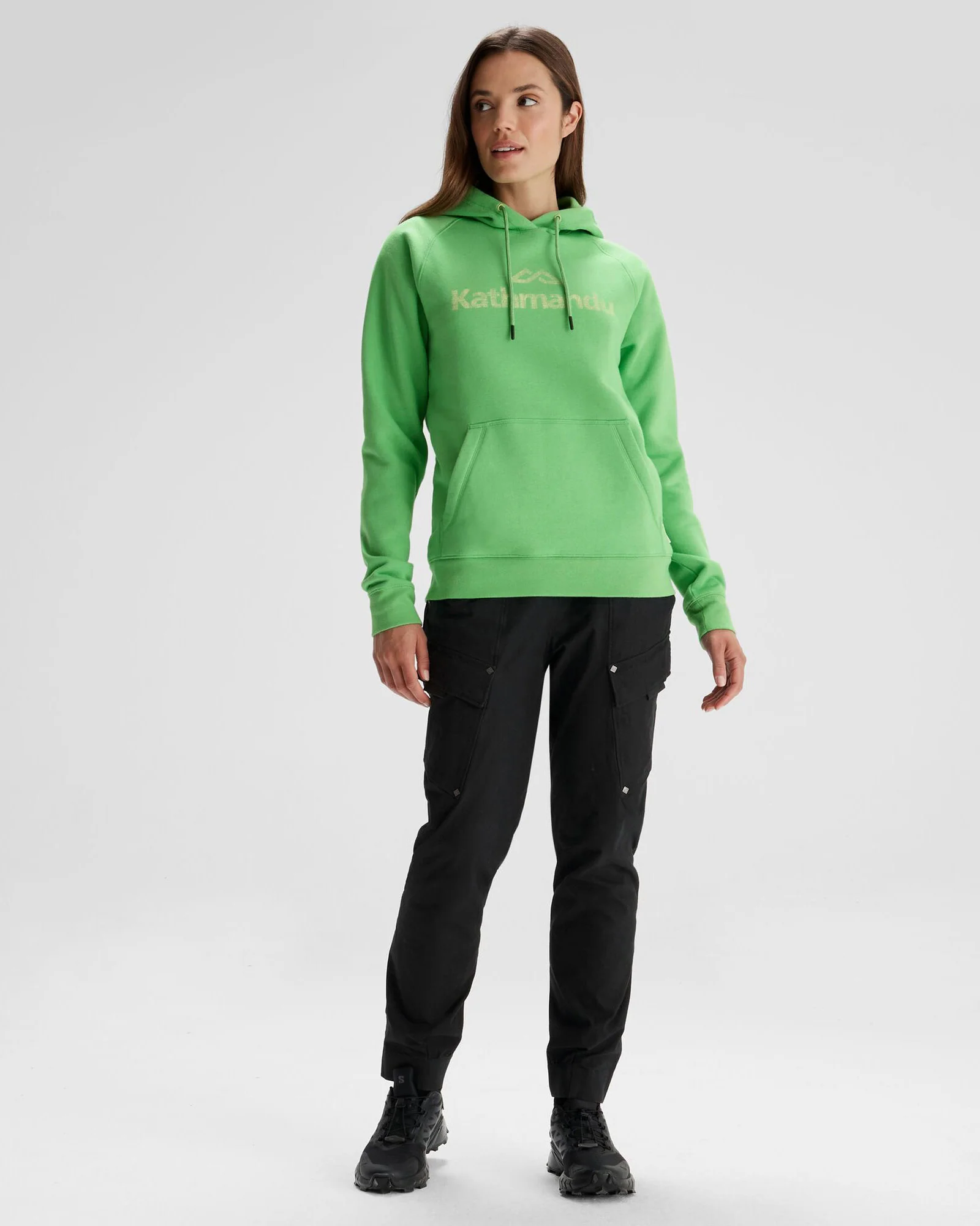 Women's Kathmandu Logo Hoodie - Lizzard - Image 2