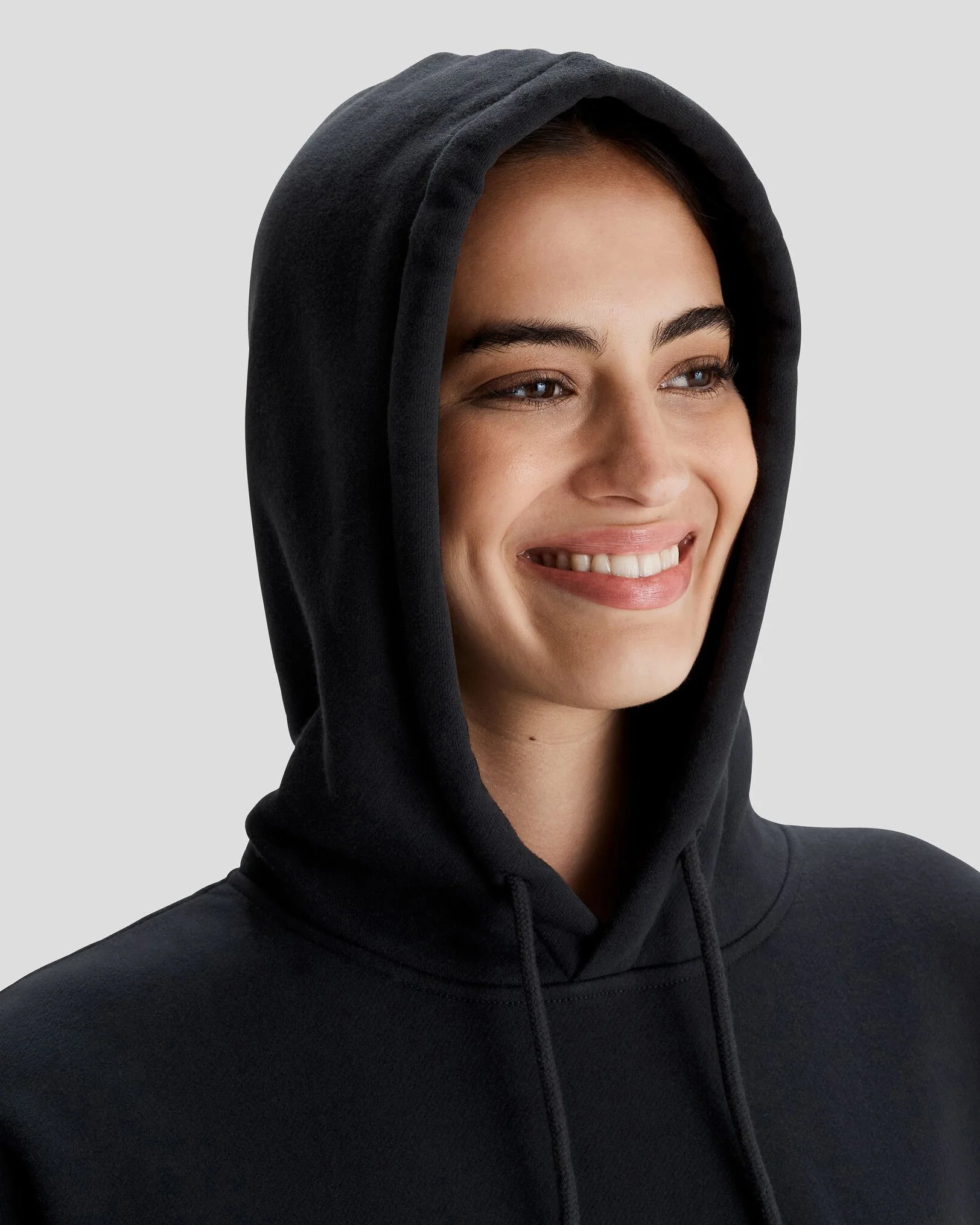 Women's Kathmandu Heritage Logo Slouchy Hoodie - Black - Image 4