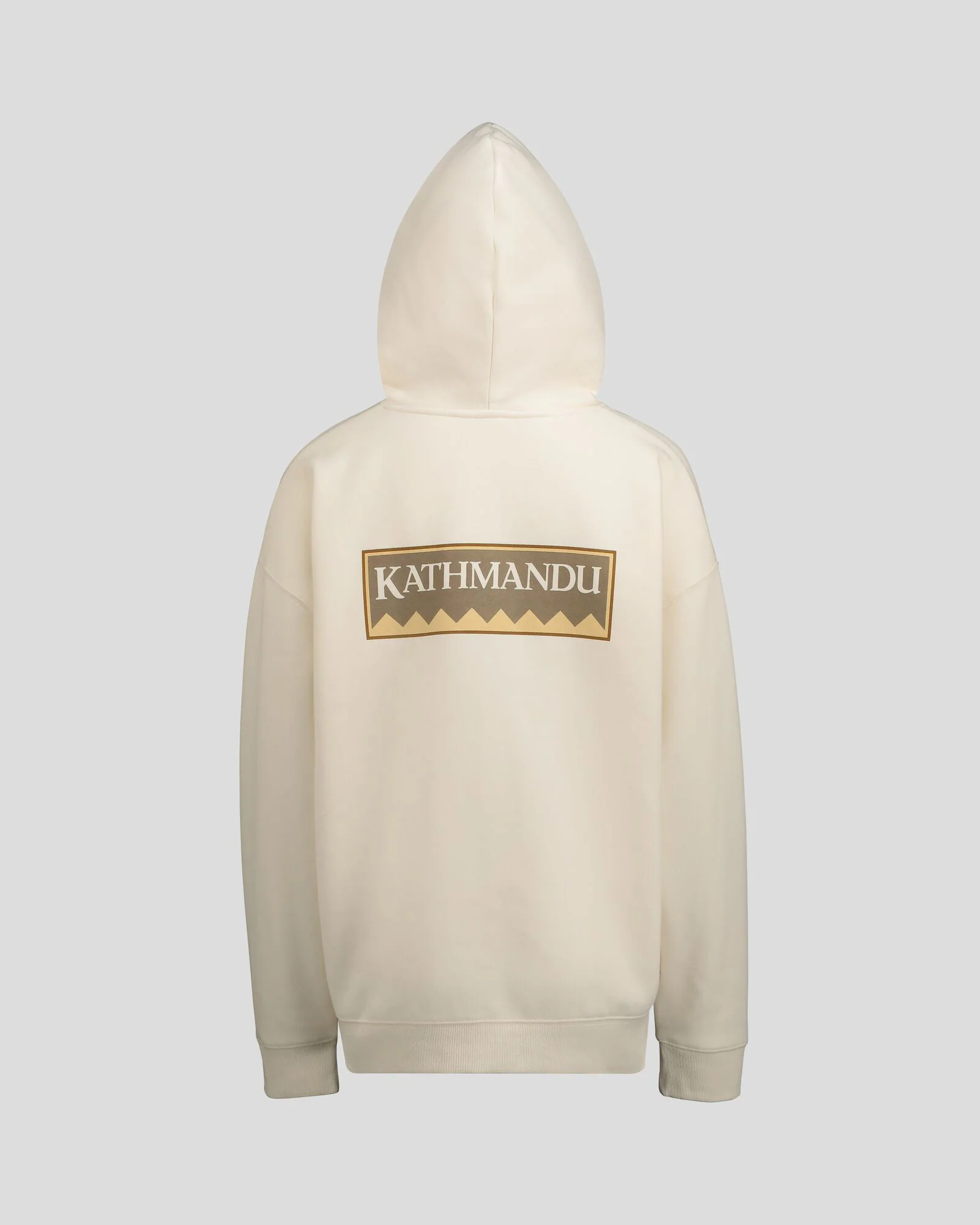 Women's Kathmandu Heritage Logo Slouchy Hoodie - Bone - Image 7