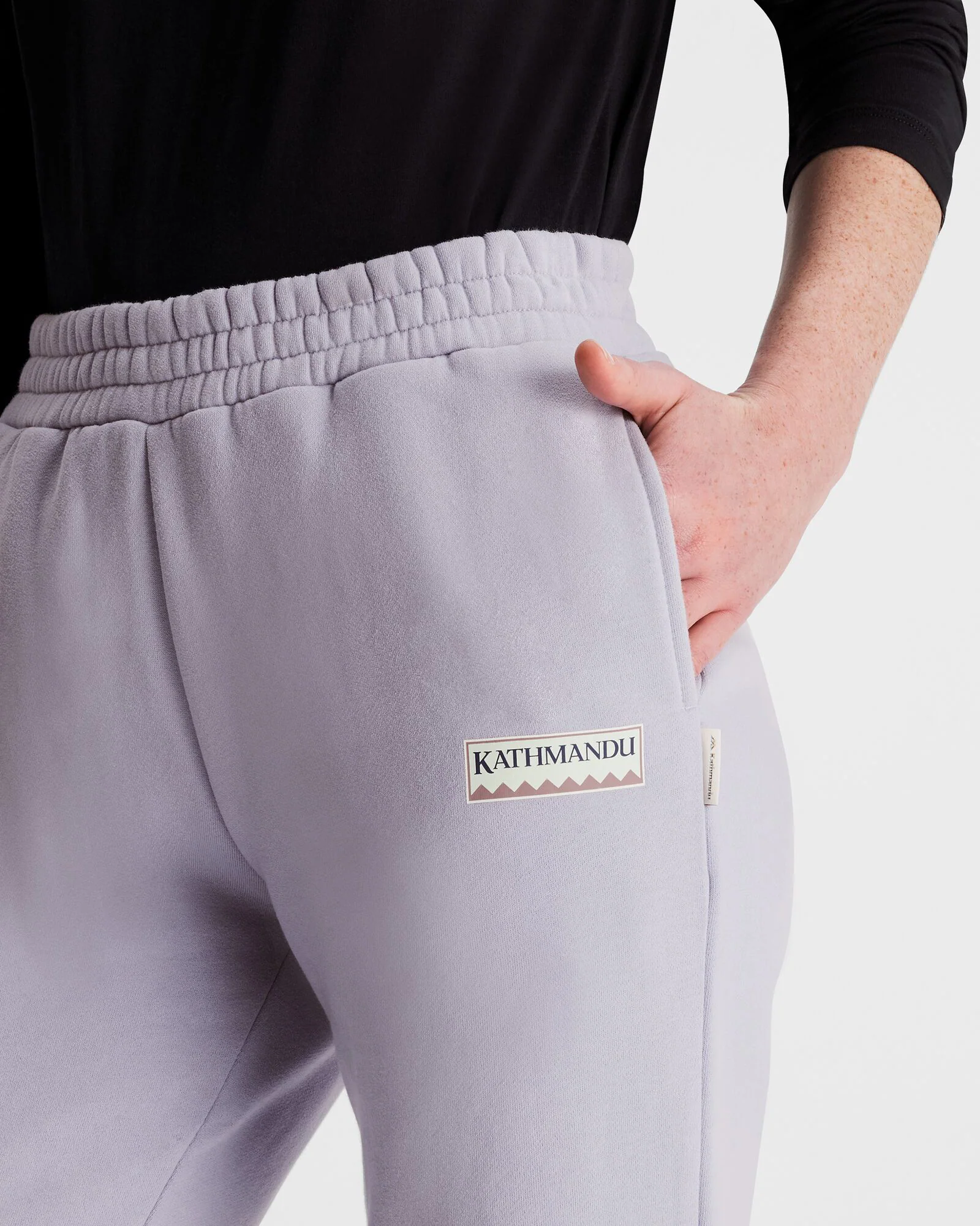 Women's Logo Slouchy BB Joggers - Dusty Lilac - Image 4