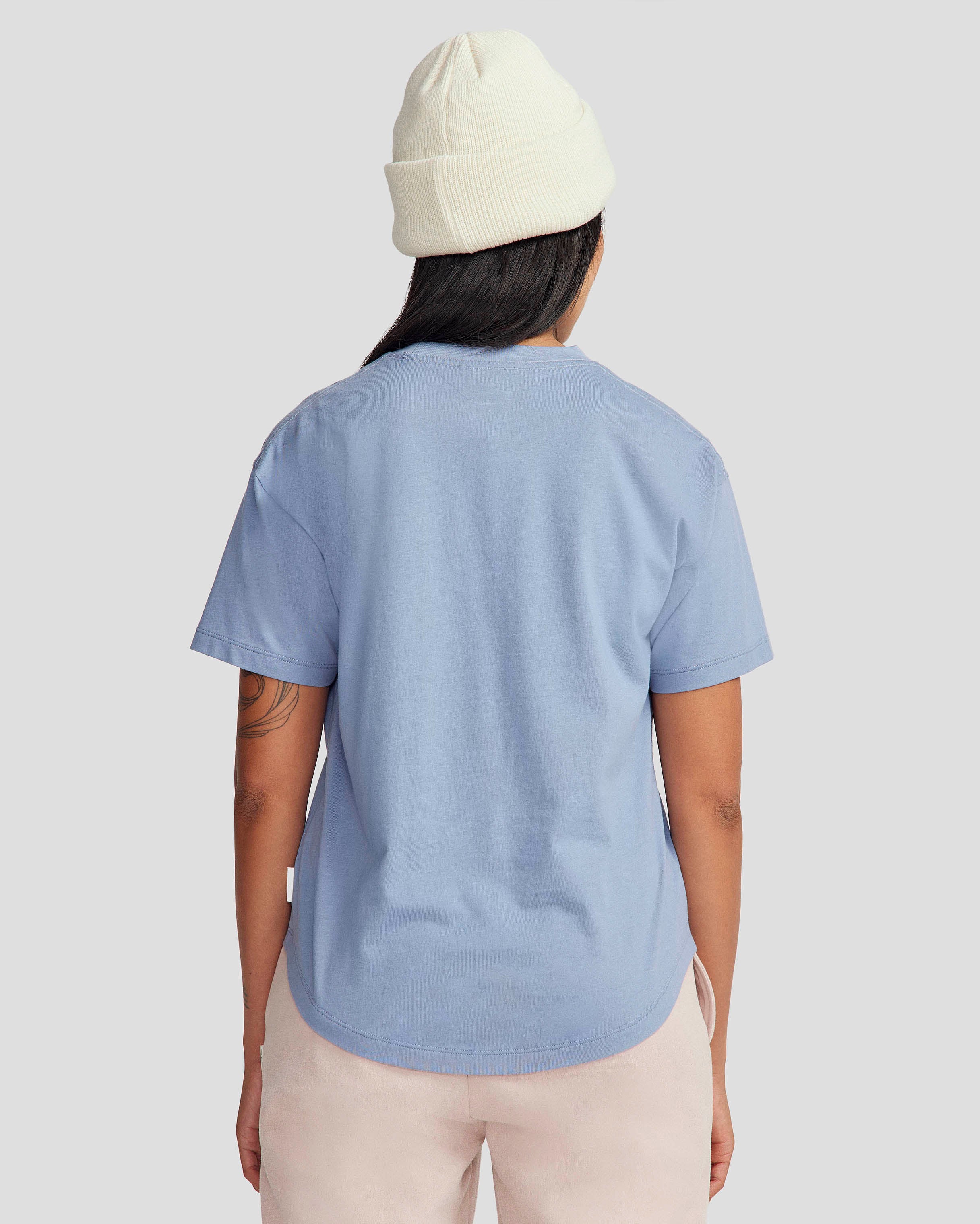 Women's Logo Organic Cotton T-shirt - At Twilight - Image 3