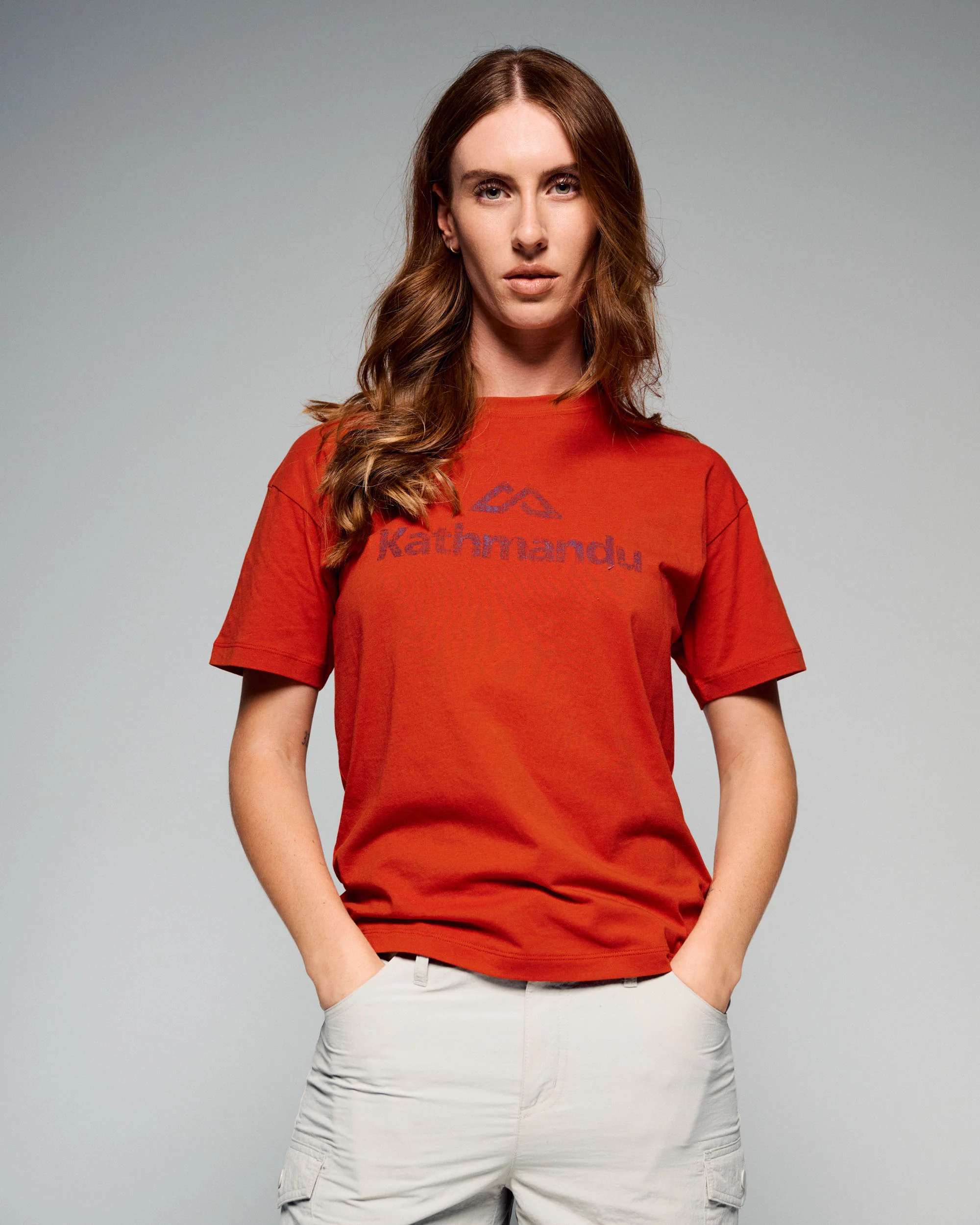 Women's Logo Organic Cotton Tee - Spicy Chilli Pepper - Image 2