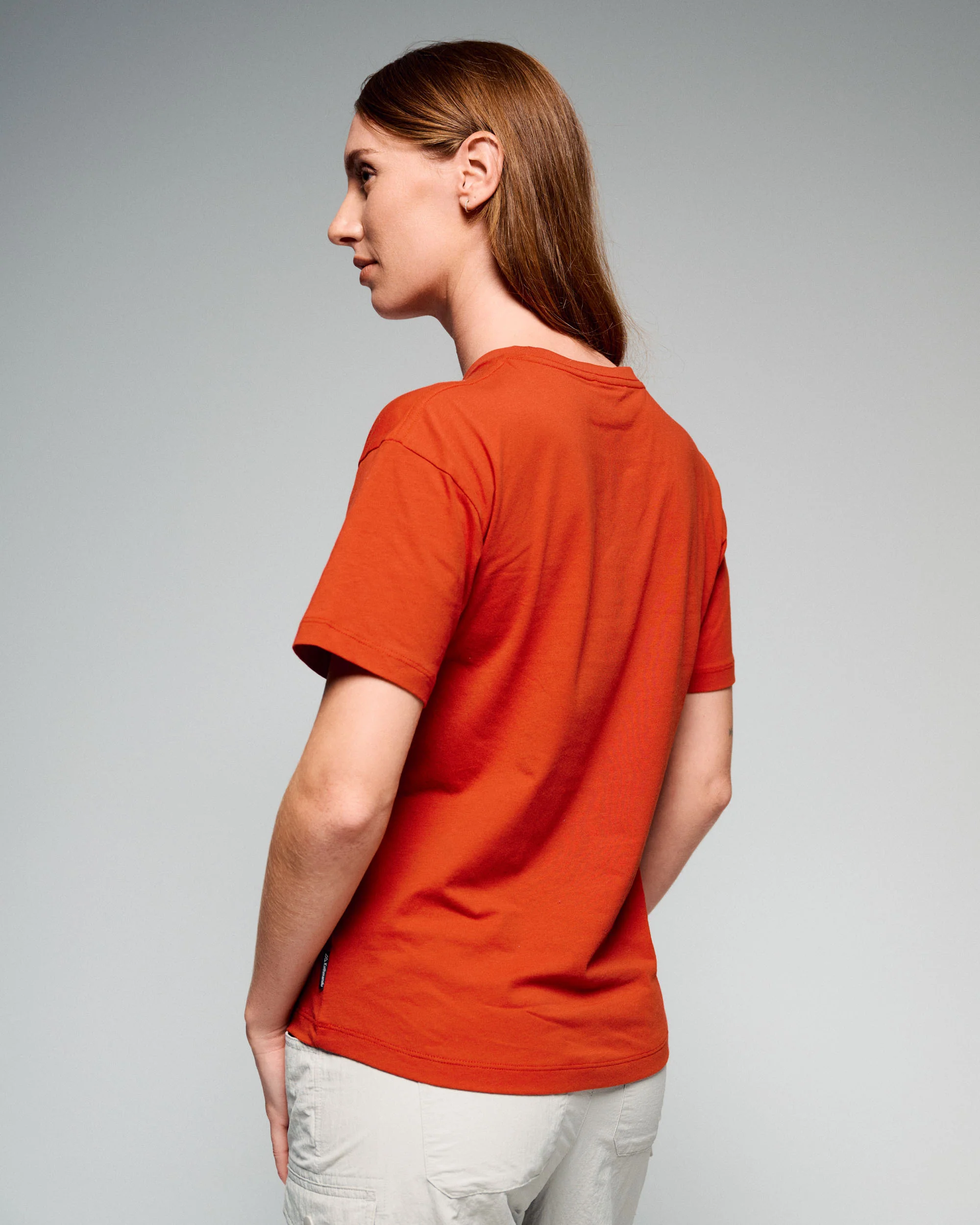 Women's Logo Organic Cotton Tee - Spicy Chilli Pepper - Image 3