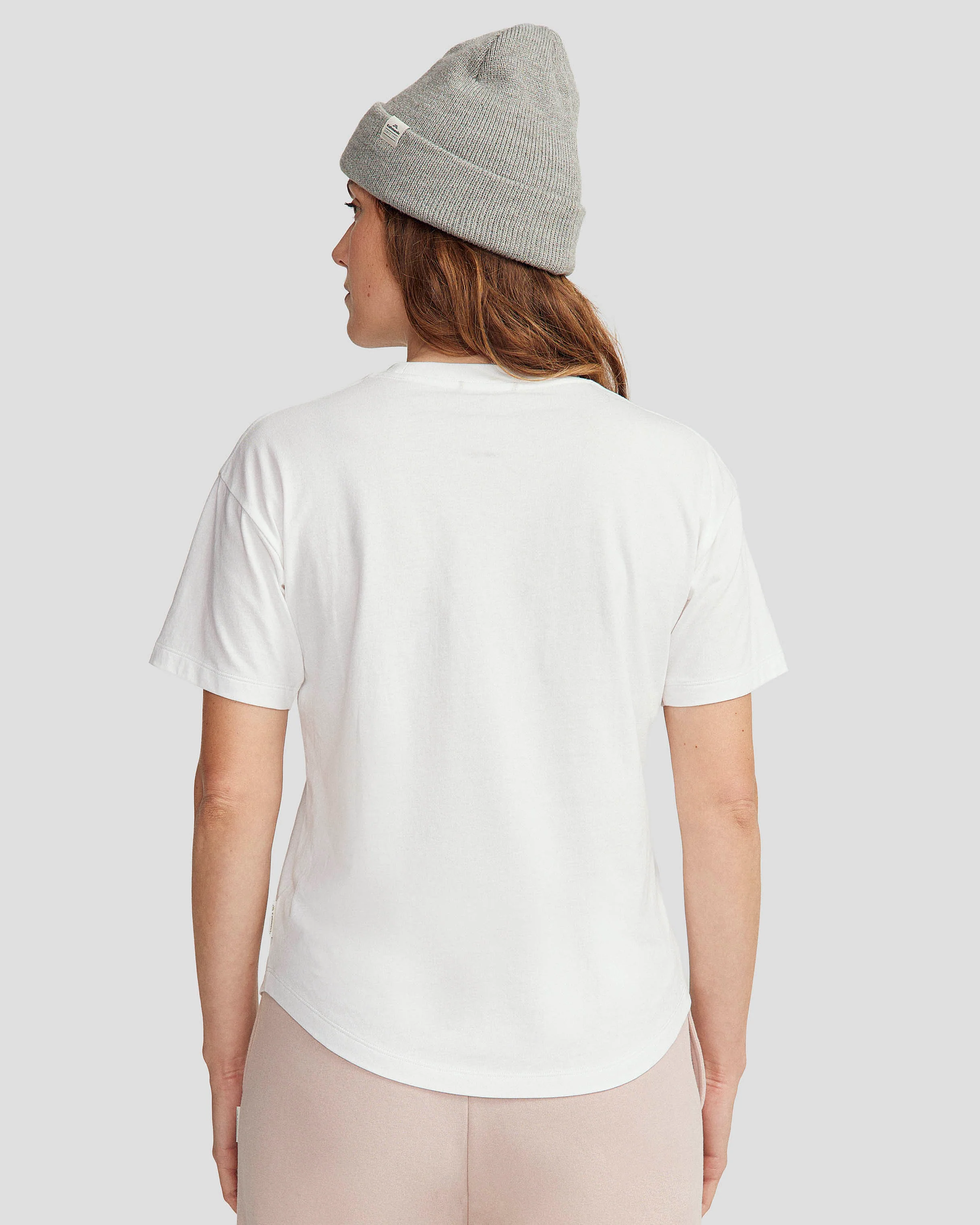Women's Logo Organic Cotton T-shirt - White - Image 4