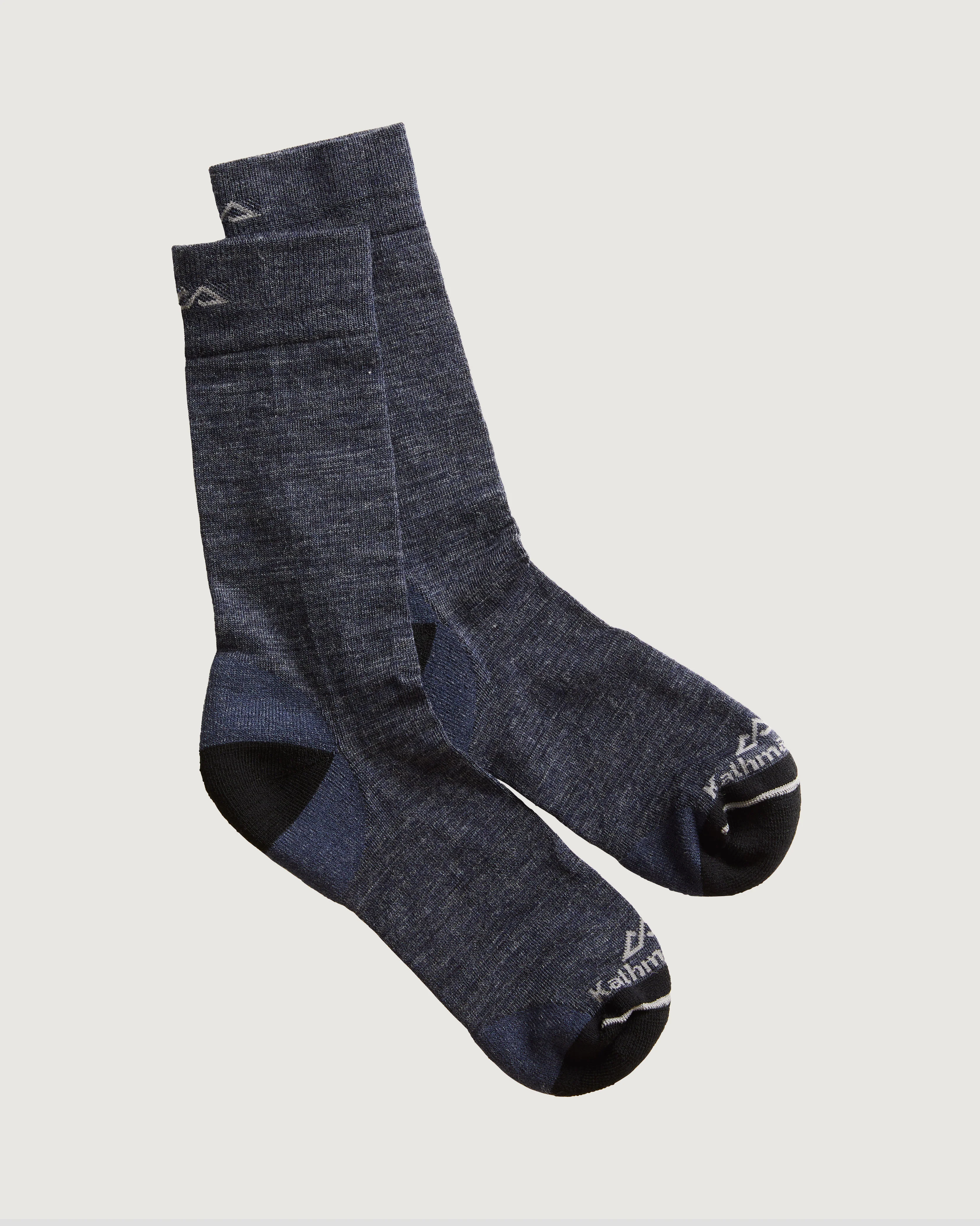MerinoLINK Travel Light Socks - Dark Blue - Image 2