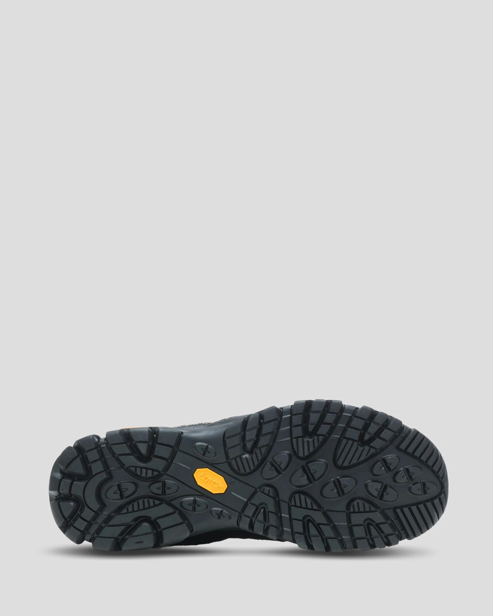 Men's Merrell Moab 3 Waterproof Hiking Shoe - Black/Black - Image 5