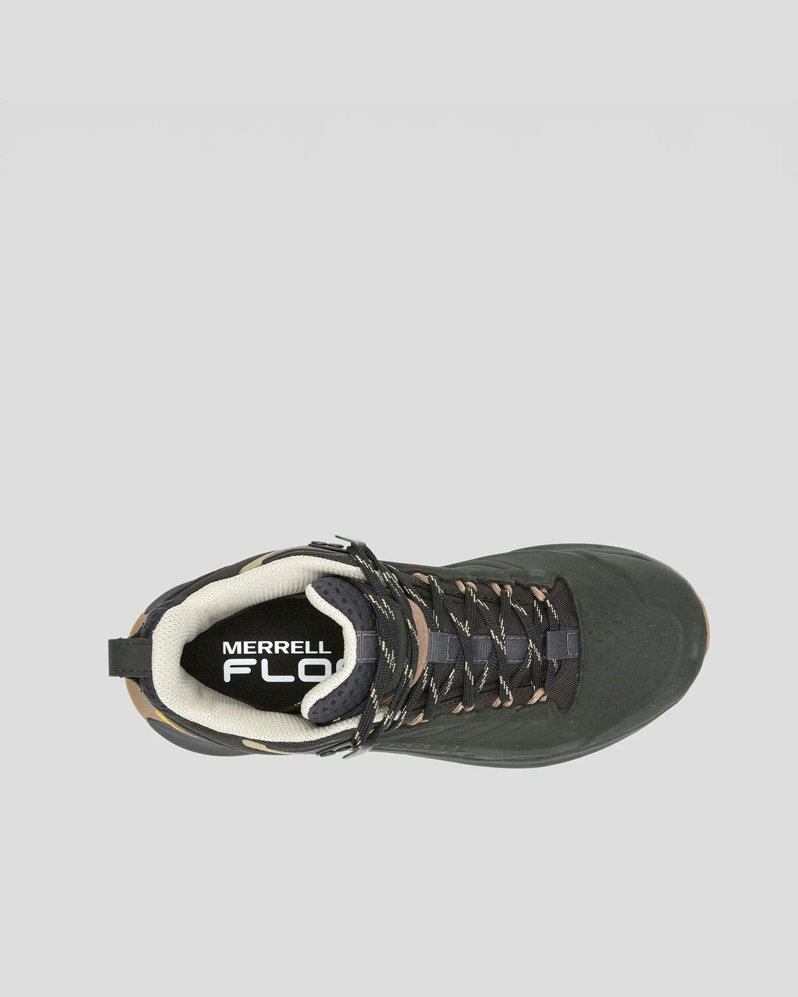 Women's Merrell Moab Speed 2 Leather Waterproof Mid Hiking Boots - Black - Image 4