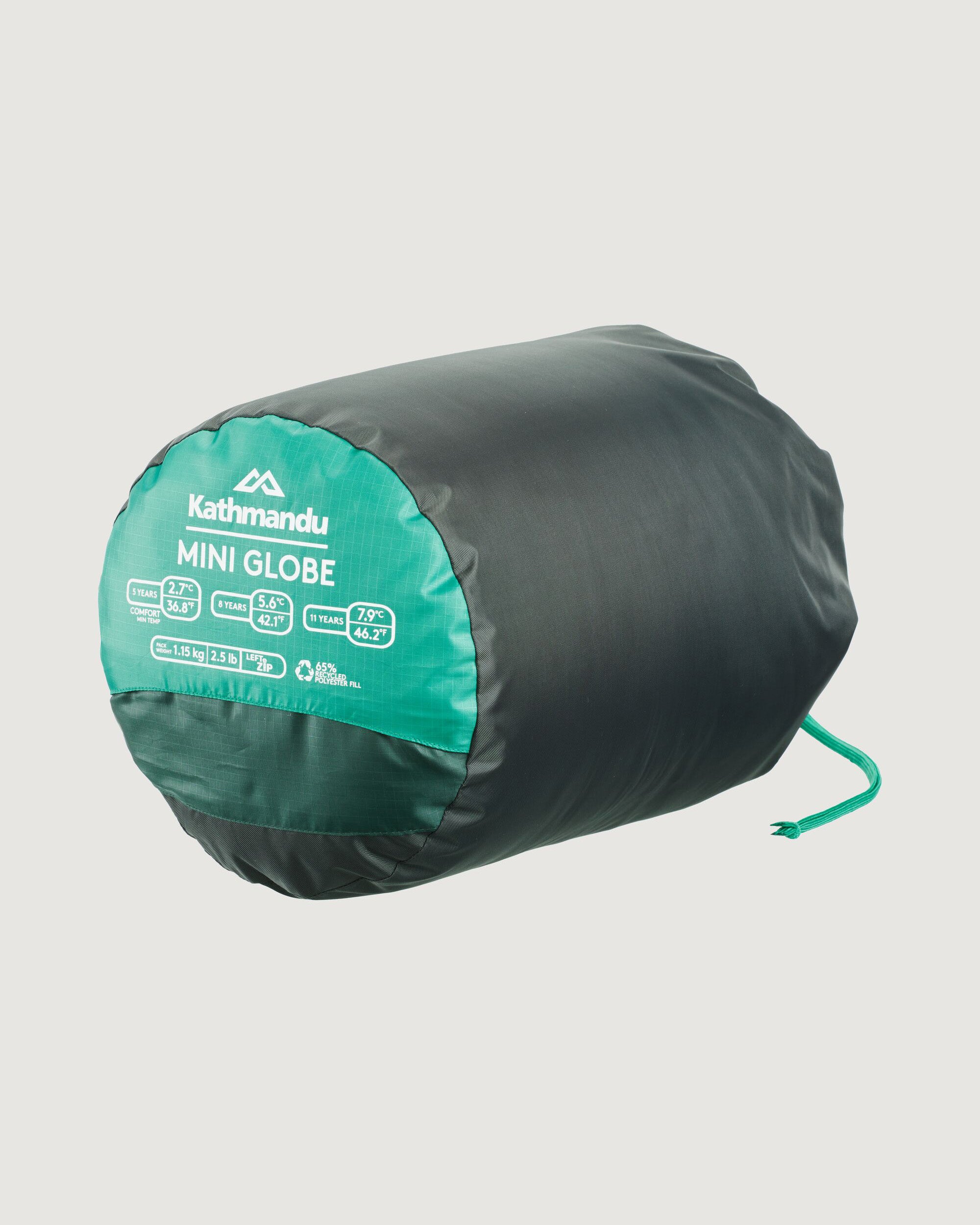 Kids' Mini Globe Sleeping Bag - Alhambra/Dark Spruce - Image 2