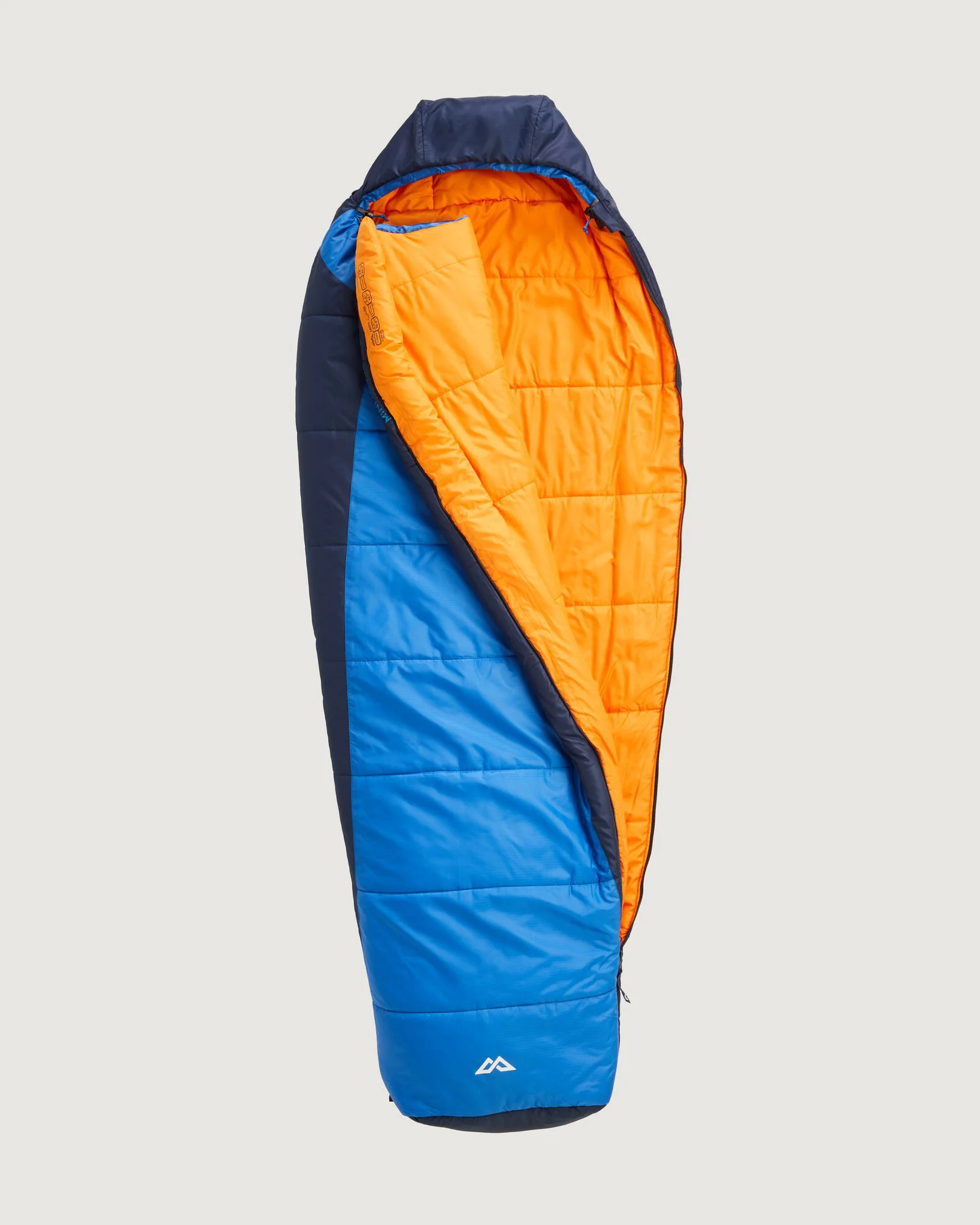 Kids' Mini Globe Sleeping Bag - Azure/Dark Blue - Image 4