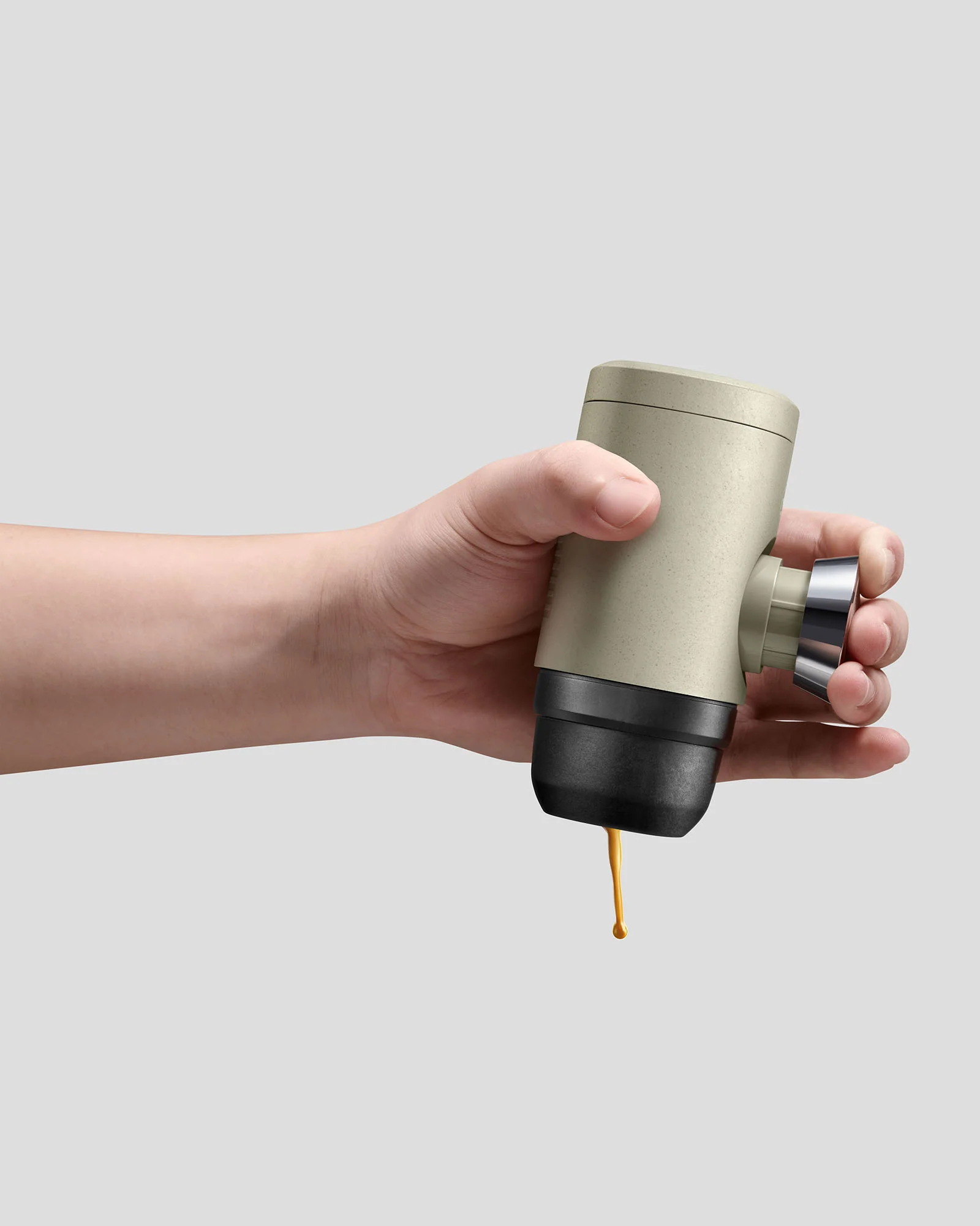 Minipresso NS2 Portable Capsule (Nespresso) Espresso Machine - Stone Beige - Image 4