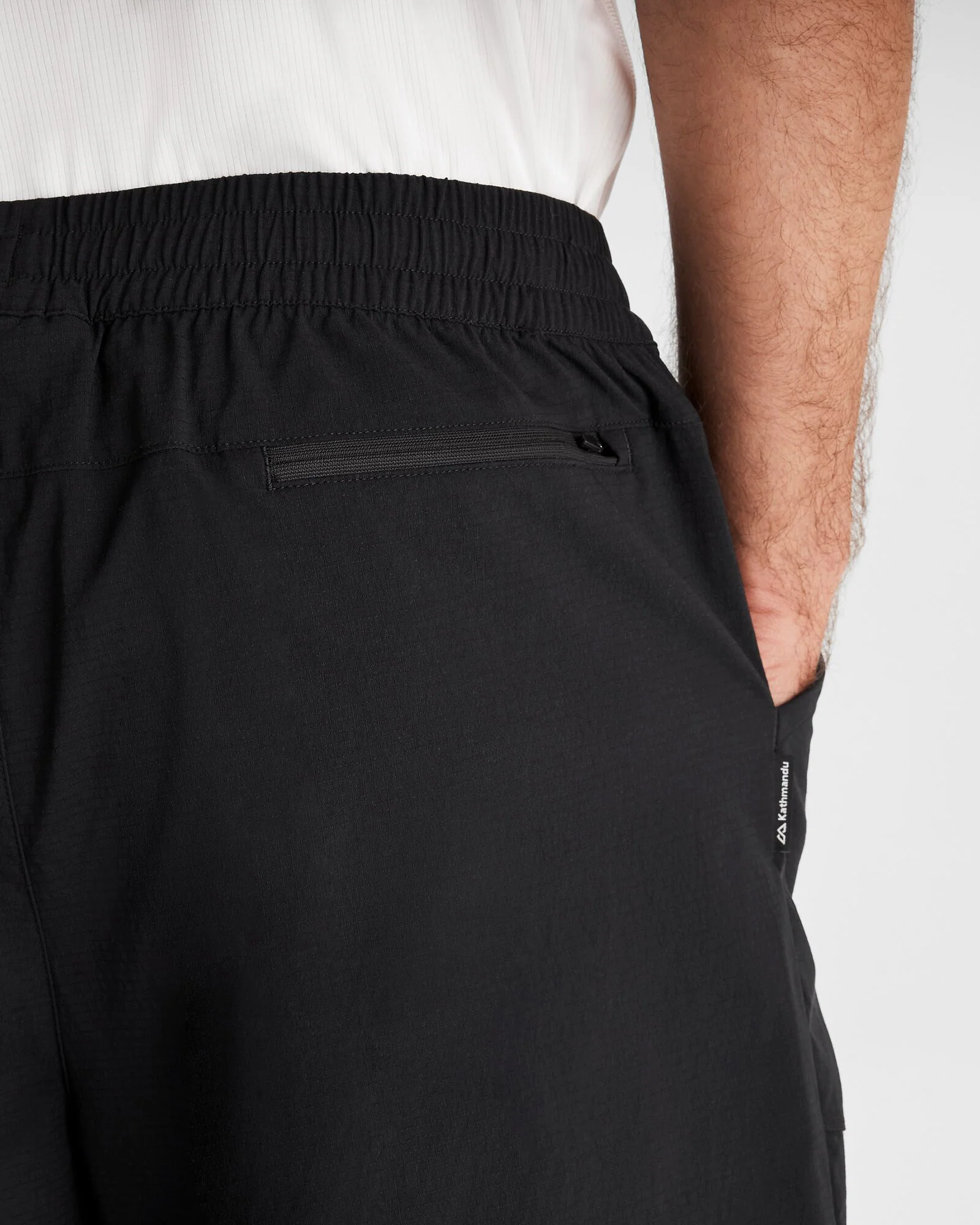 Men's Miro Pull On 8" Shorts - Black Stingray - Image 5
