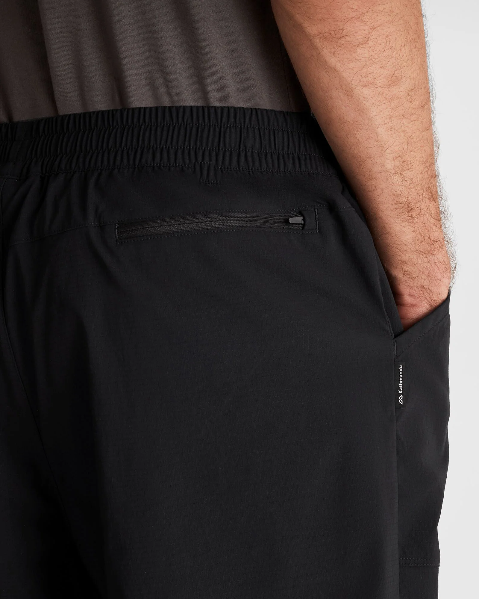 Men's Miro Pull On Pants - Black Stingray - Image 4