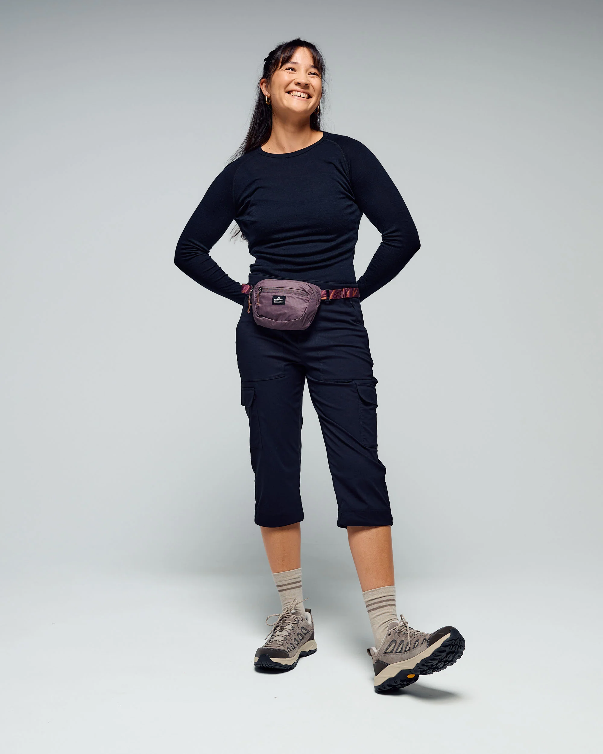 Women's Miro 3/4 Pants - Black - Image 2