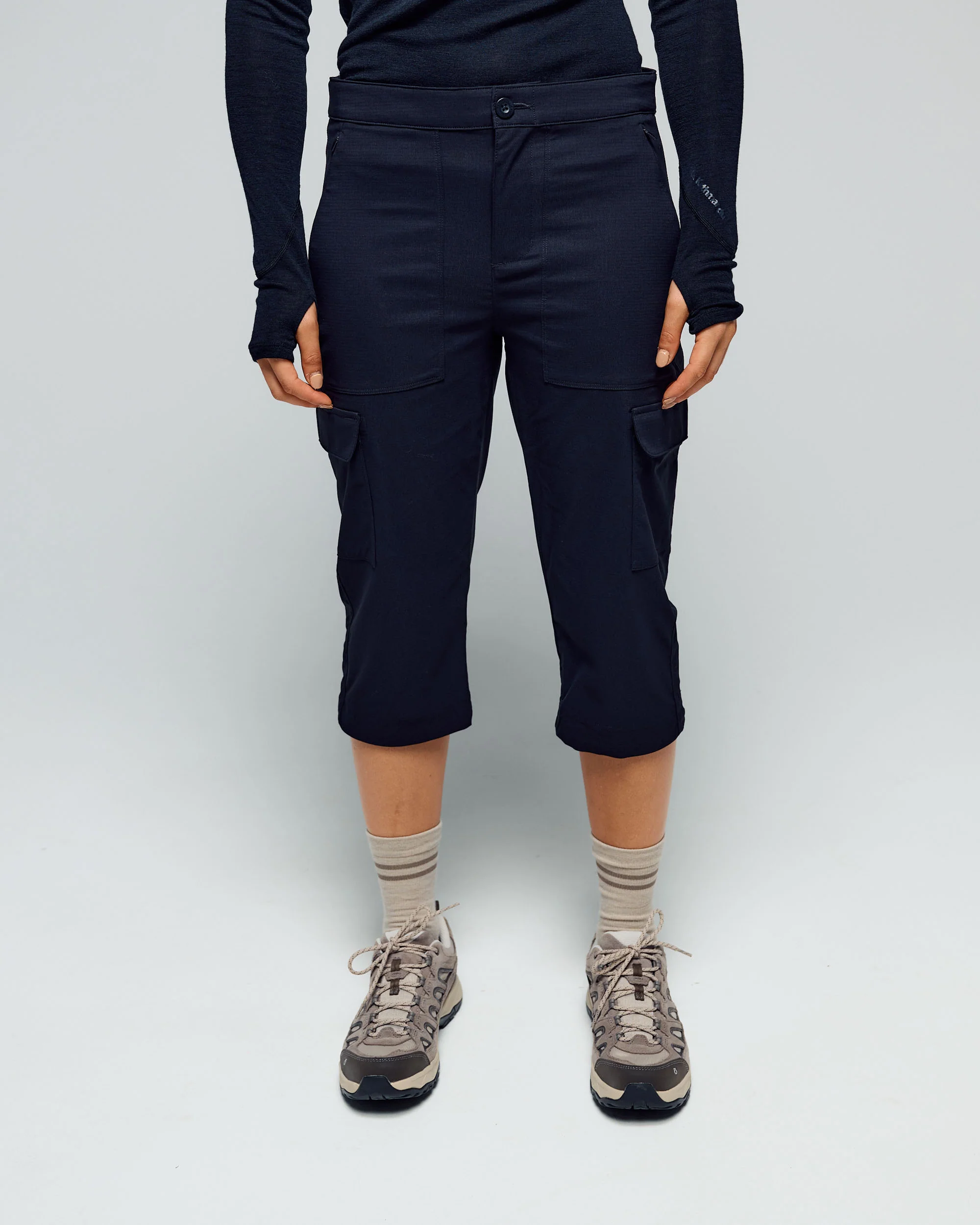 Women's Miro 3/4 Pants - Black - Image 3
